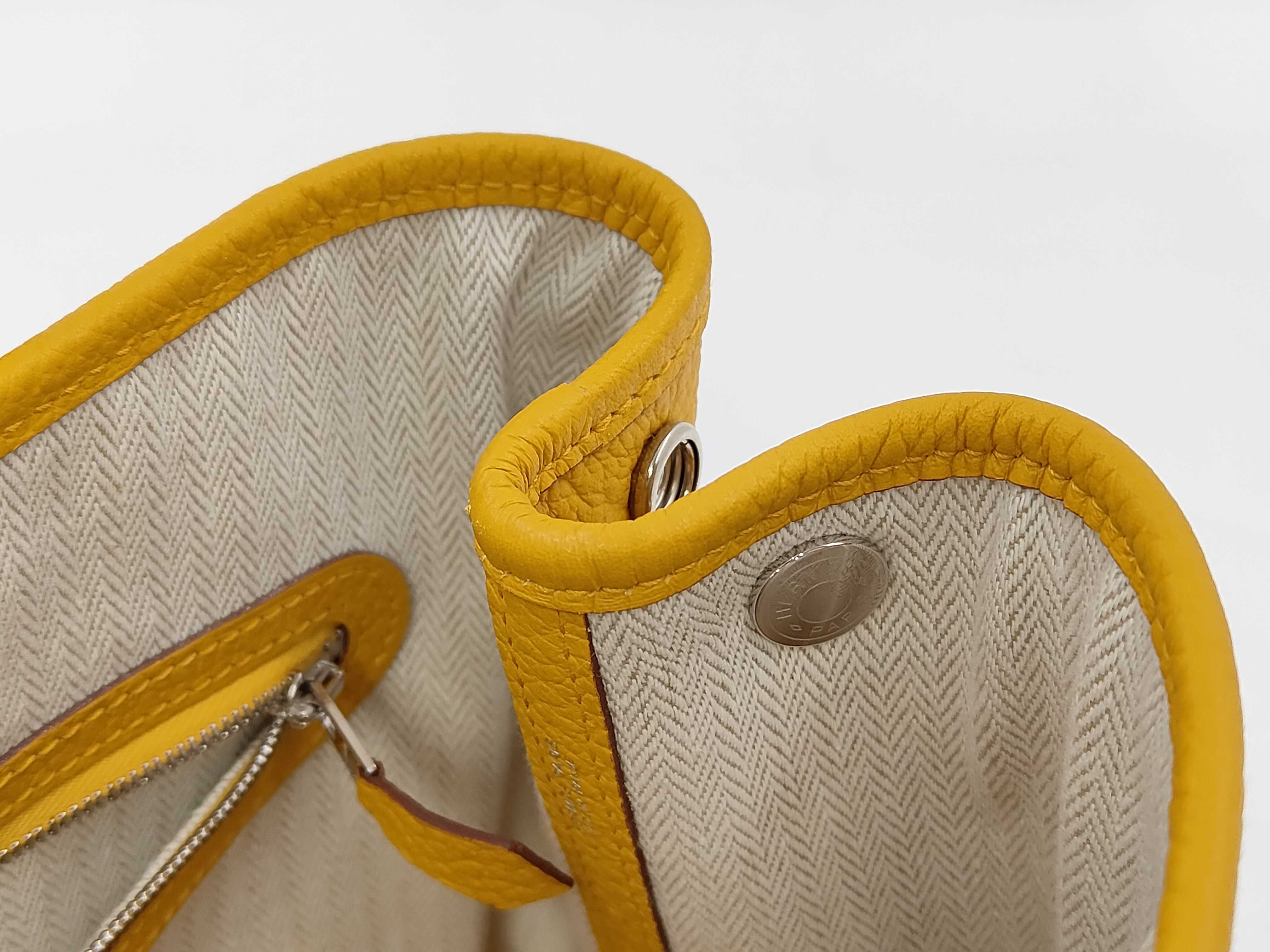 Garden Party TPM Negonta Yellow Handbag [Stamp: C] — view 10