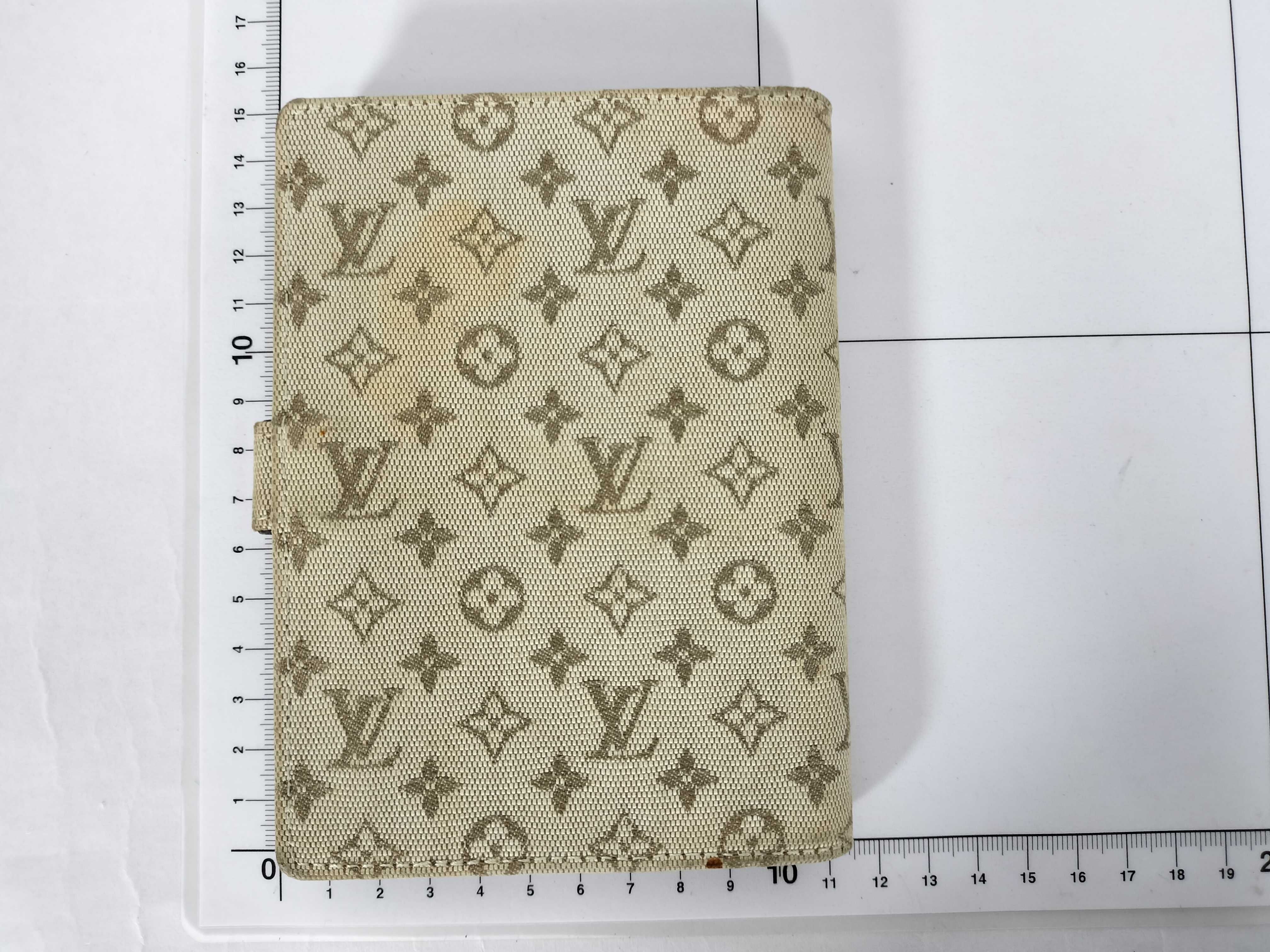 Monogram Mini Louis Vuitton Monogram Mini Denim Agenda PM R20915/CA0032 Notebook Cover — view 2