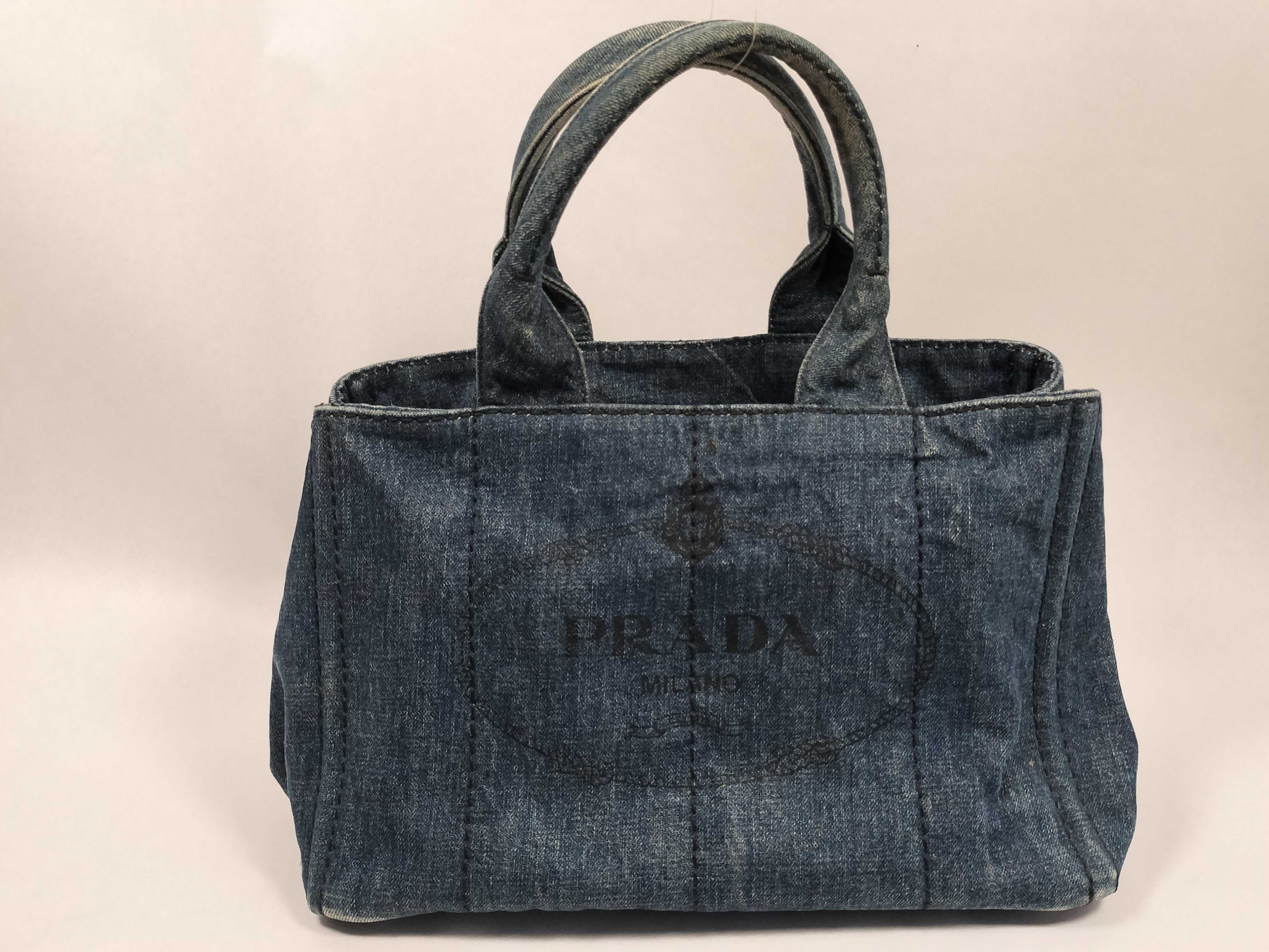 Canapa Canvas Handbag, Blue Tote Bag