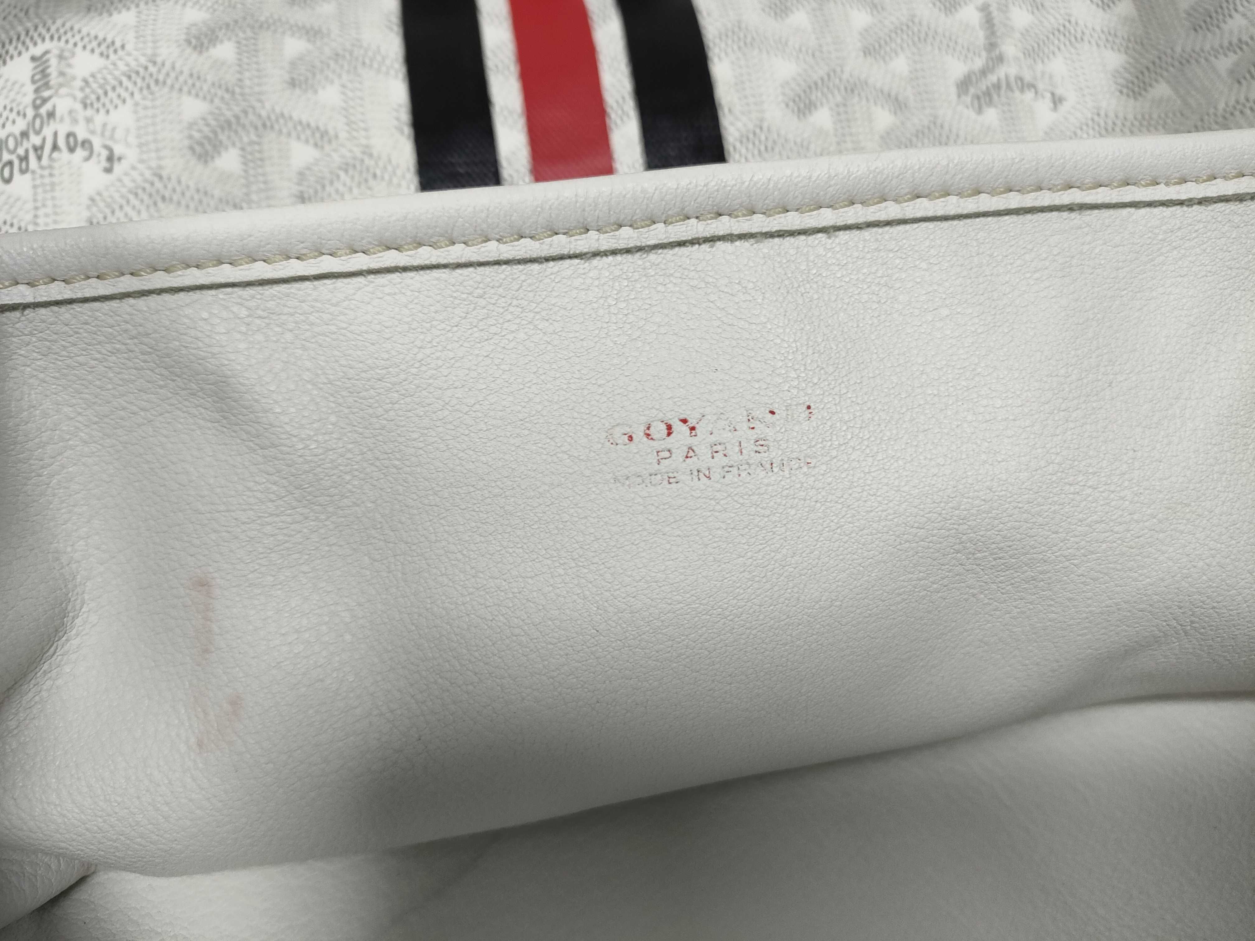 BAG ANJOU PM TOTE WHITE W/POUCH SUT020181 & Tote Bag — view 12