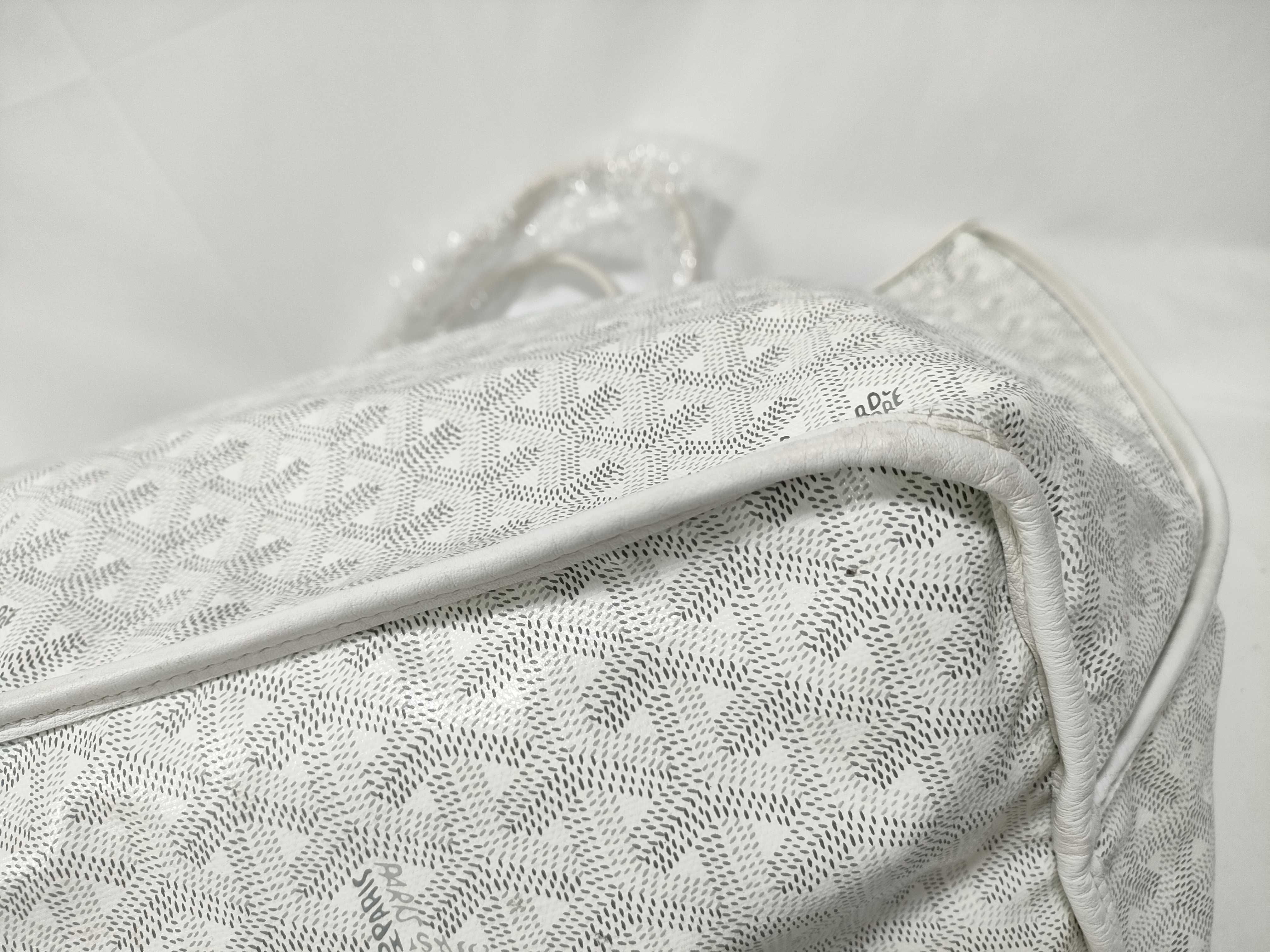 BAG ANJOU PM TOTE WHITE W/POUCH SUT020181 & Tote Bag — view 4