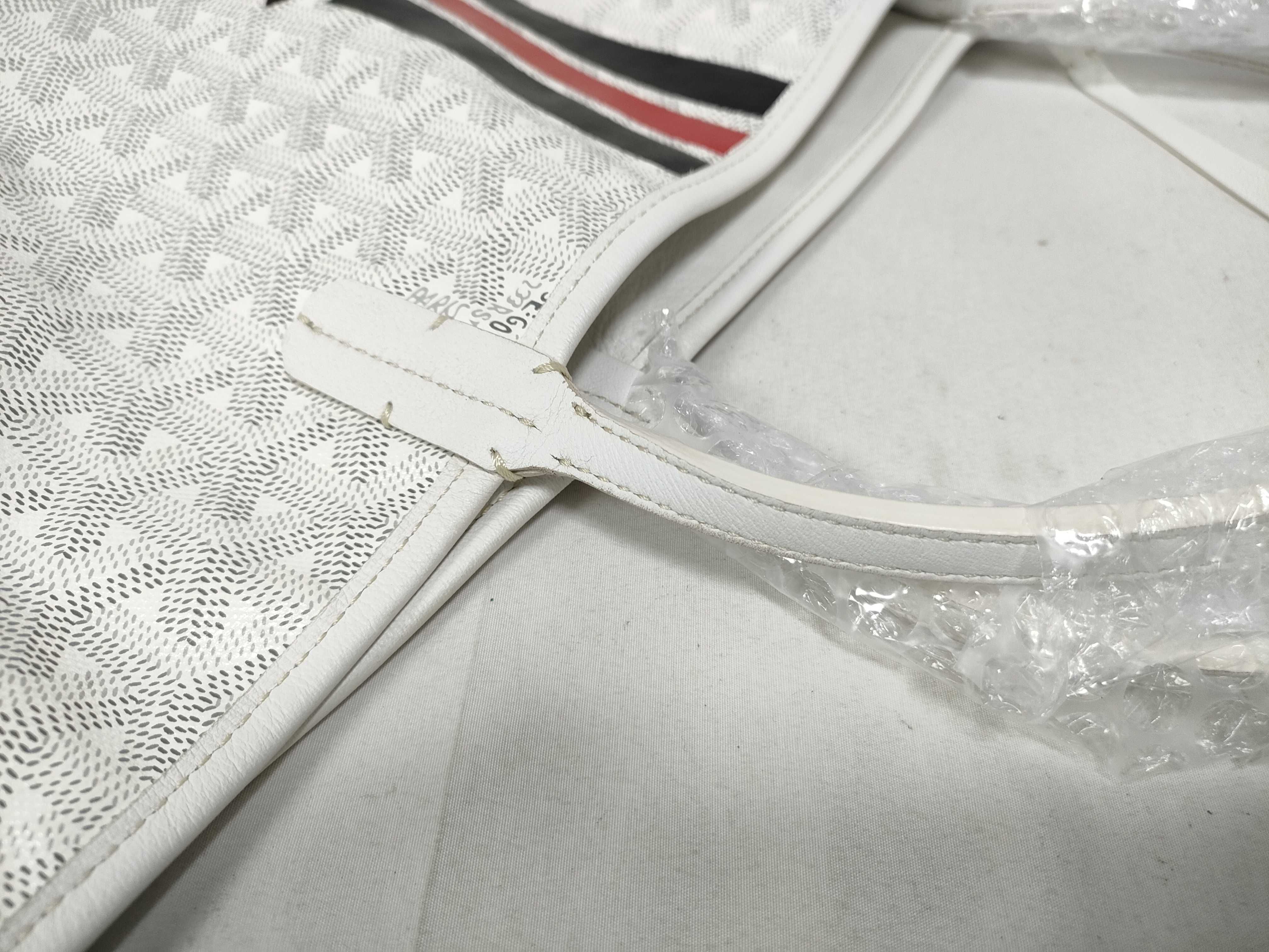 BAG ANJOU PM TOTE WHITE W/POUCH SUT020181 & Tote Bag — view 6