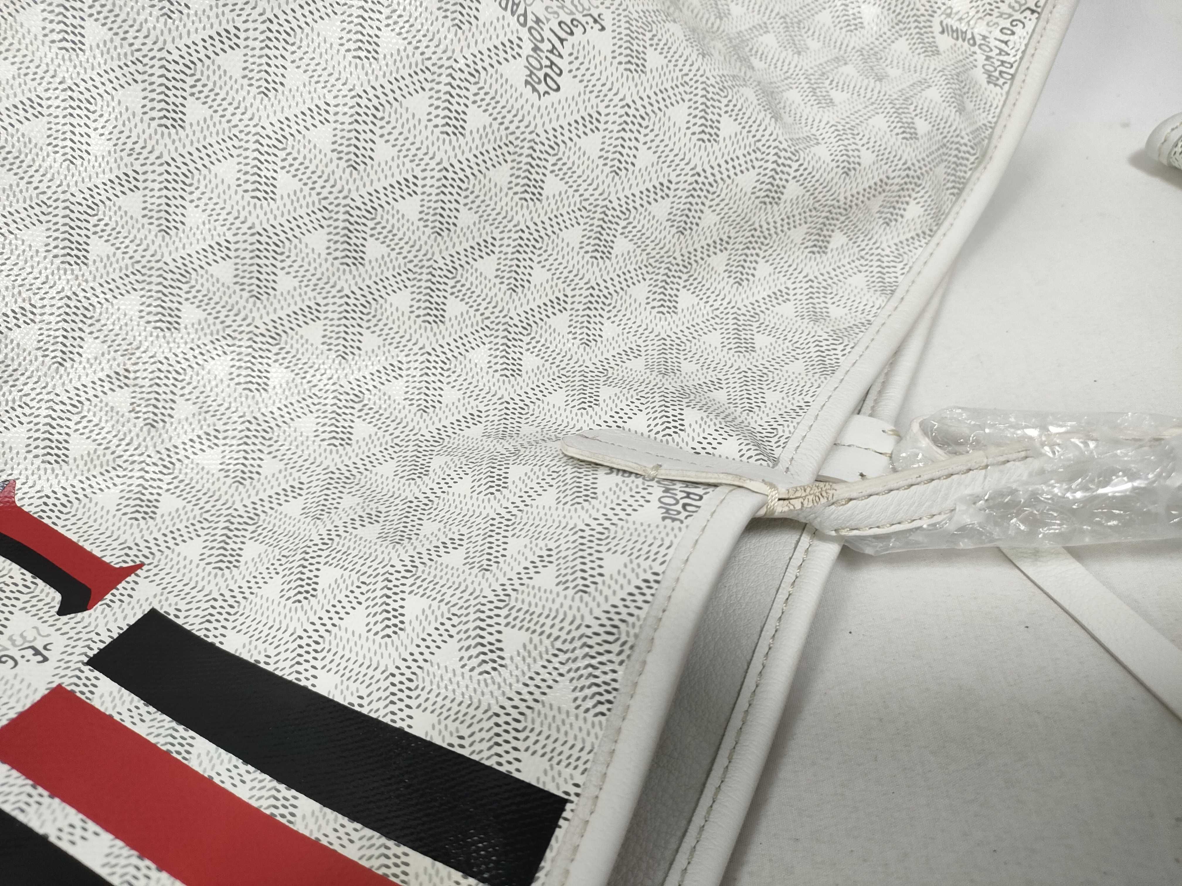 BAG ANJOU PM TOTE WHITE W/POUCH SUT020181 & Tote Bag — view 7
