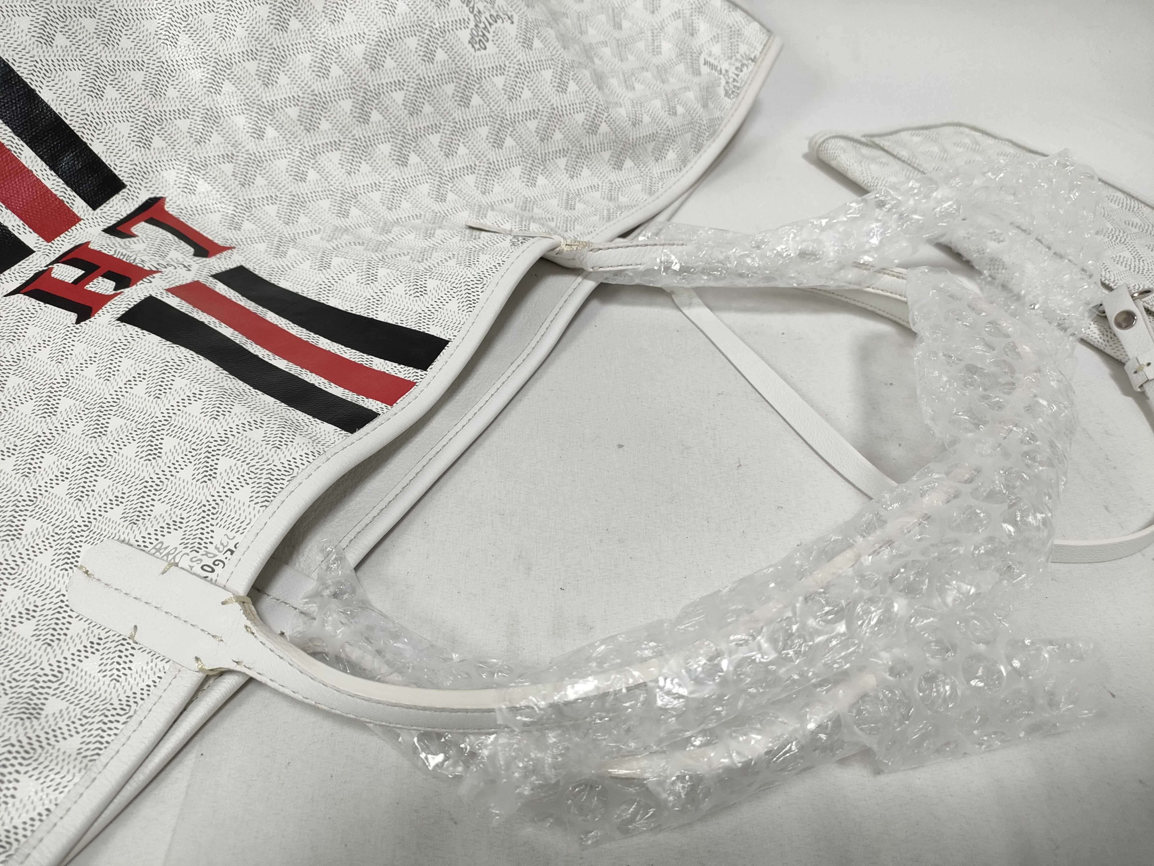 BAG ANJOU PM TOTE WHITE W/POUCH SUT020181 & Tote Bag — view 8