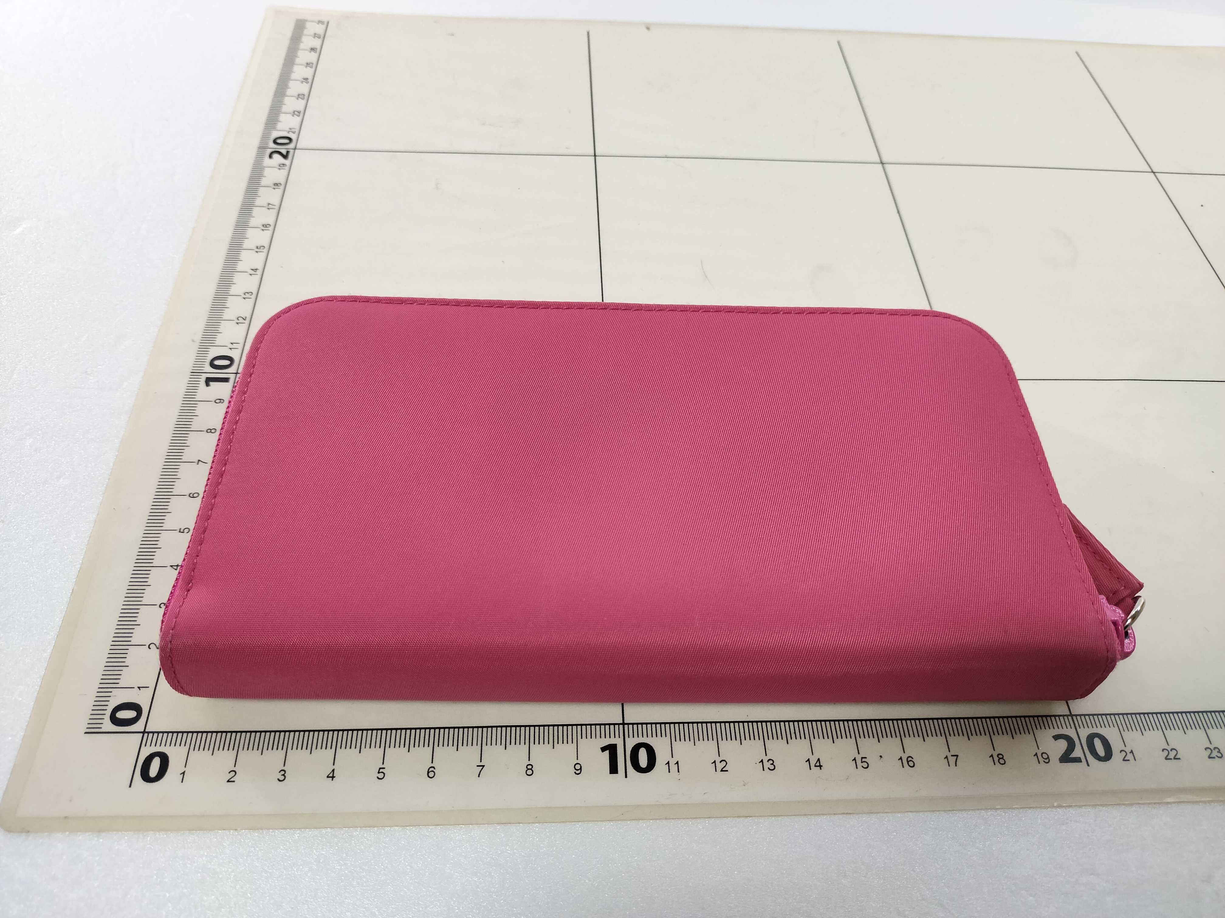 Nylon Round Zip Long Wallet — view 2