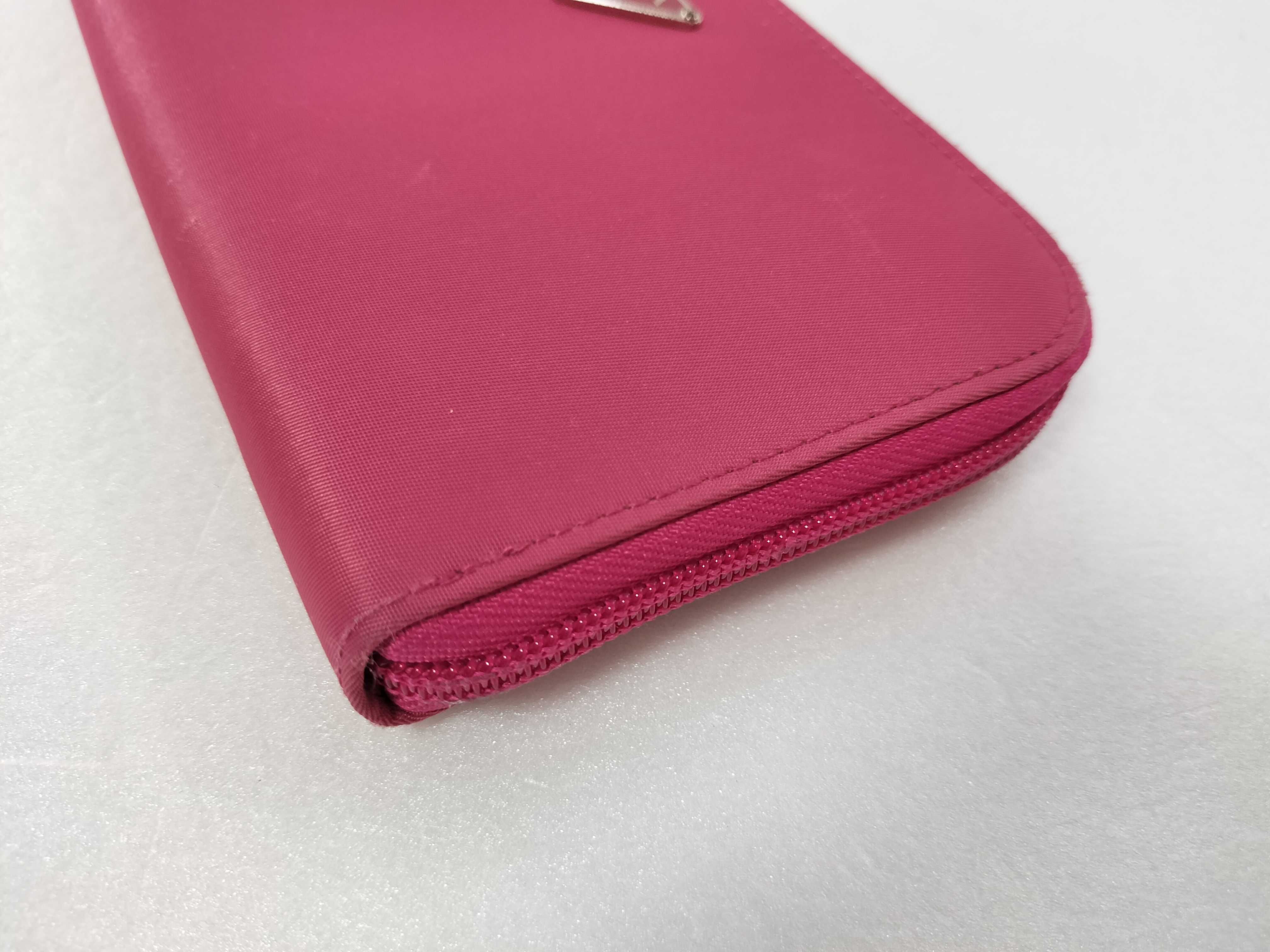 Nylon Round Zip Long Wallet — view 3