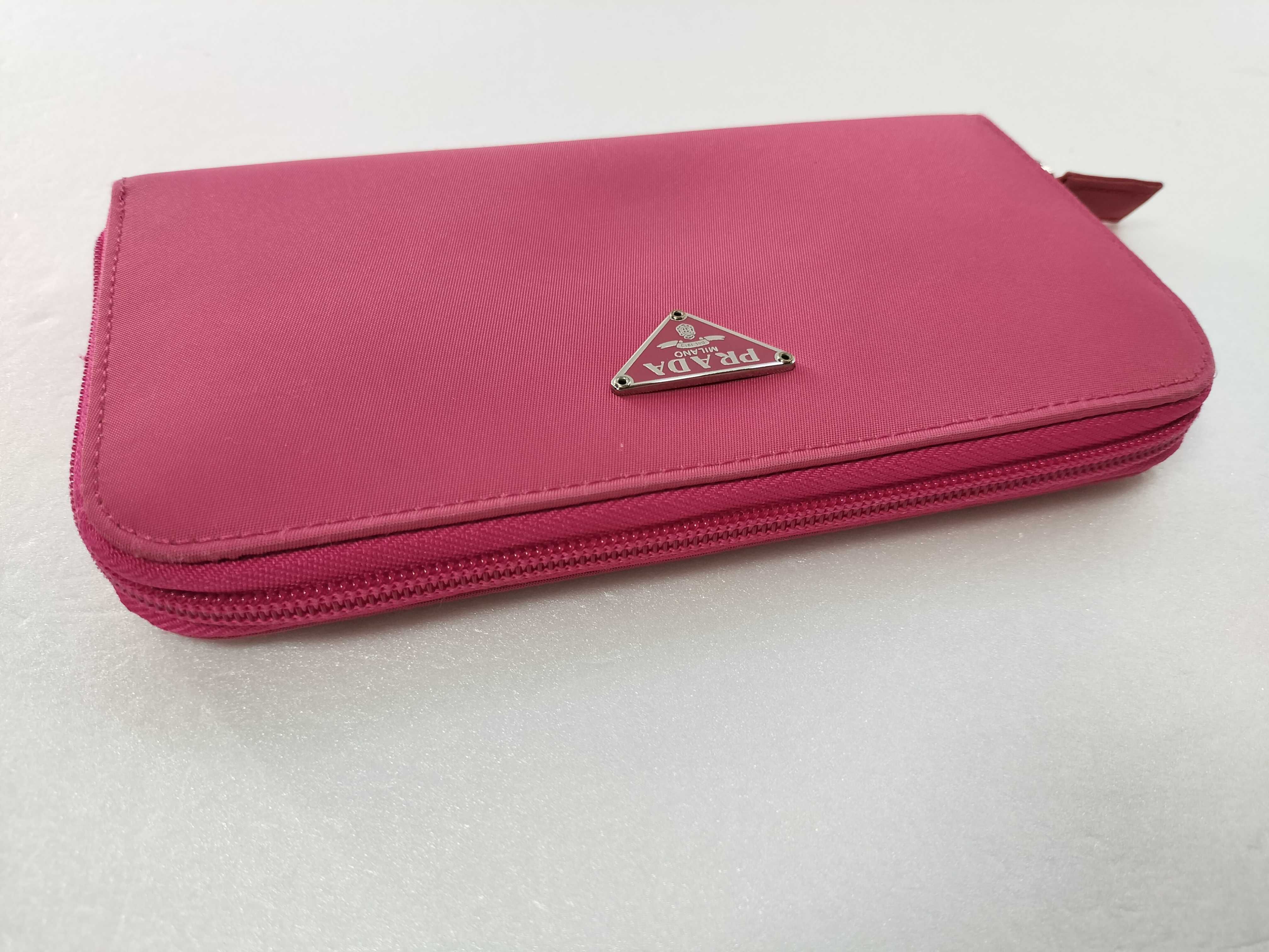 Nylon Round Zip Long Wallet — view 6