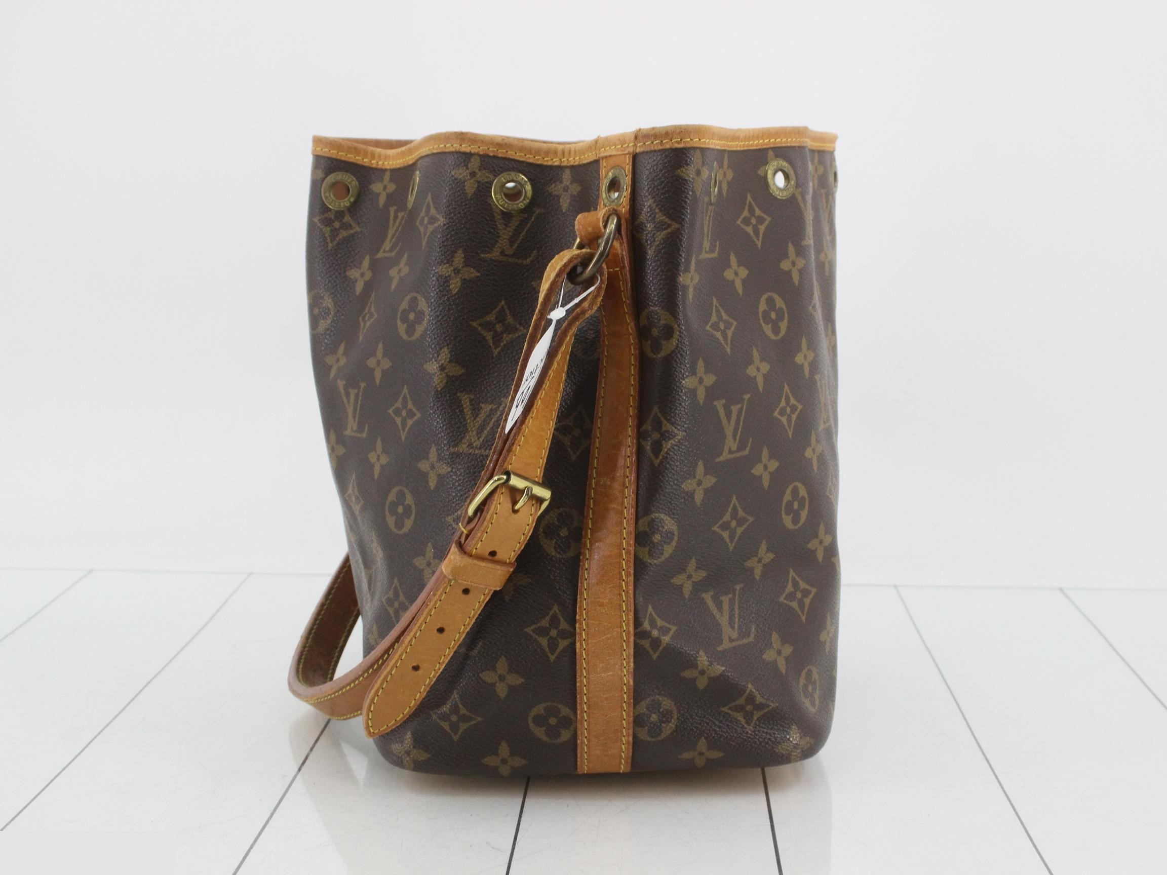 Monogram Petit Noé Shoulder Bag — view 3