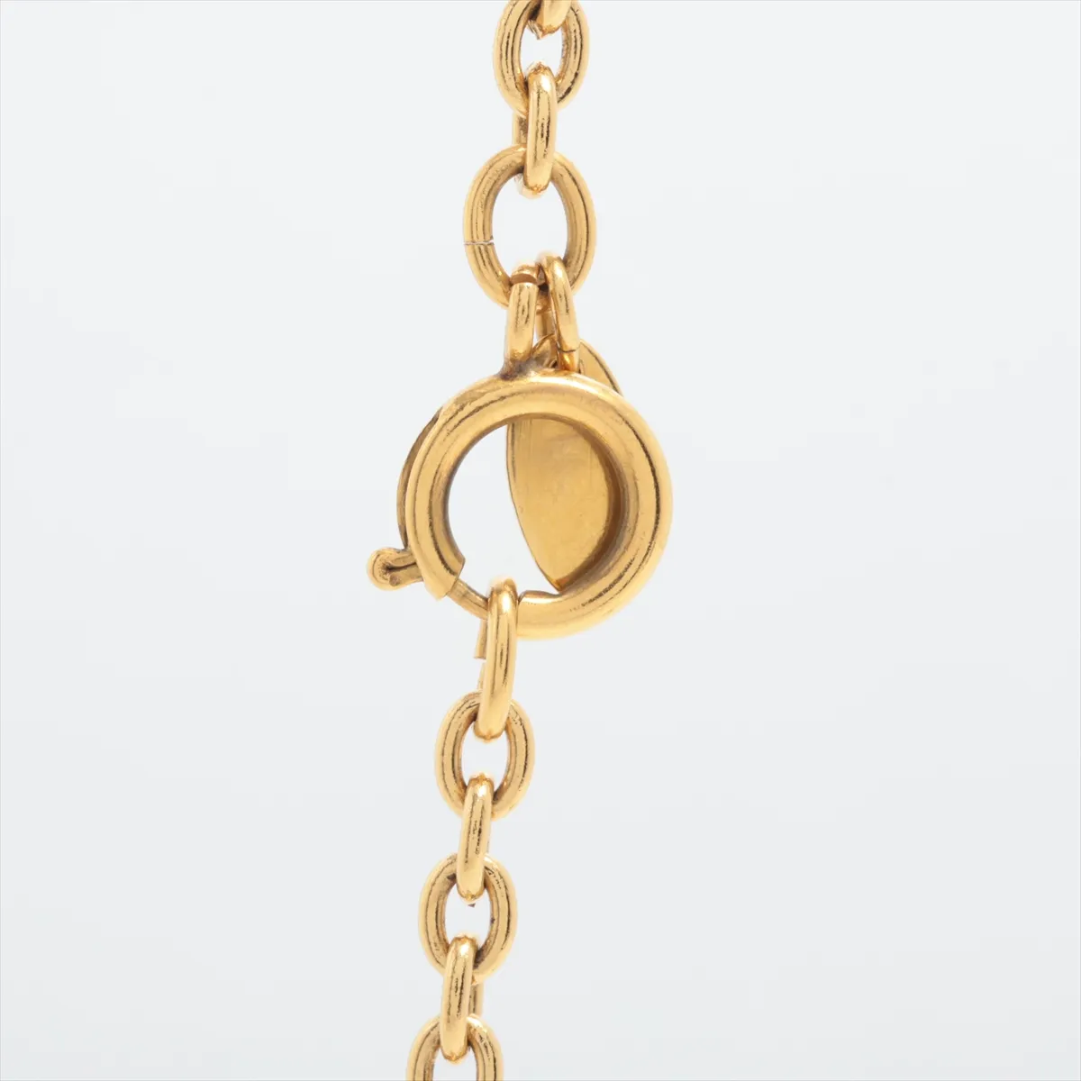 Coco Mark Matelassé Necklace, GP Gold. Shows — view 3