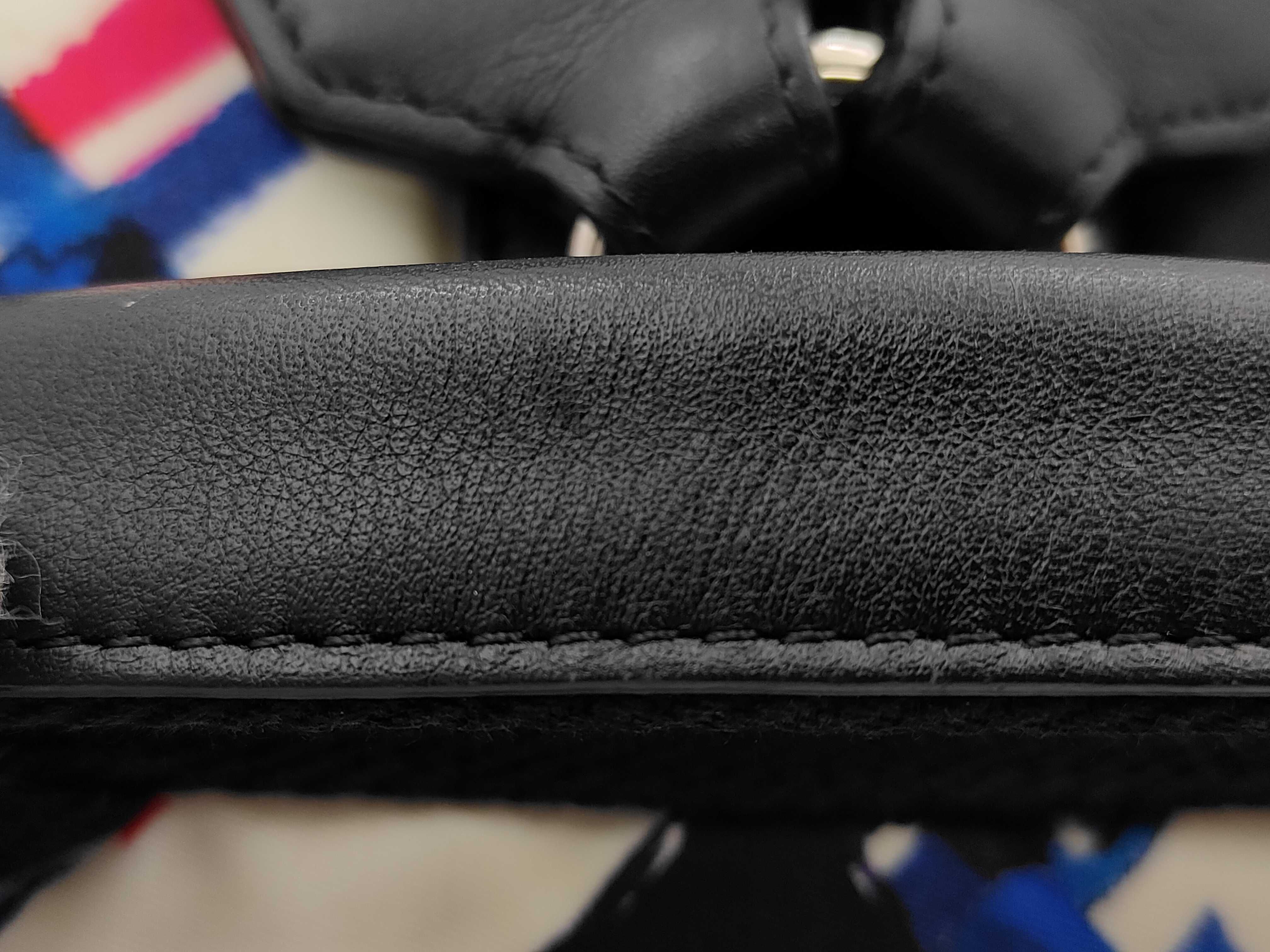 Airline Backpack, Nylon x Canvas, White x Multicolor, Silver Hardware, Serial Number 22-series. — view 9