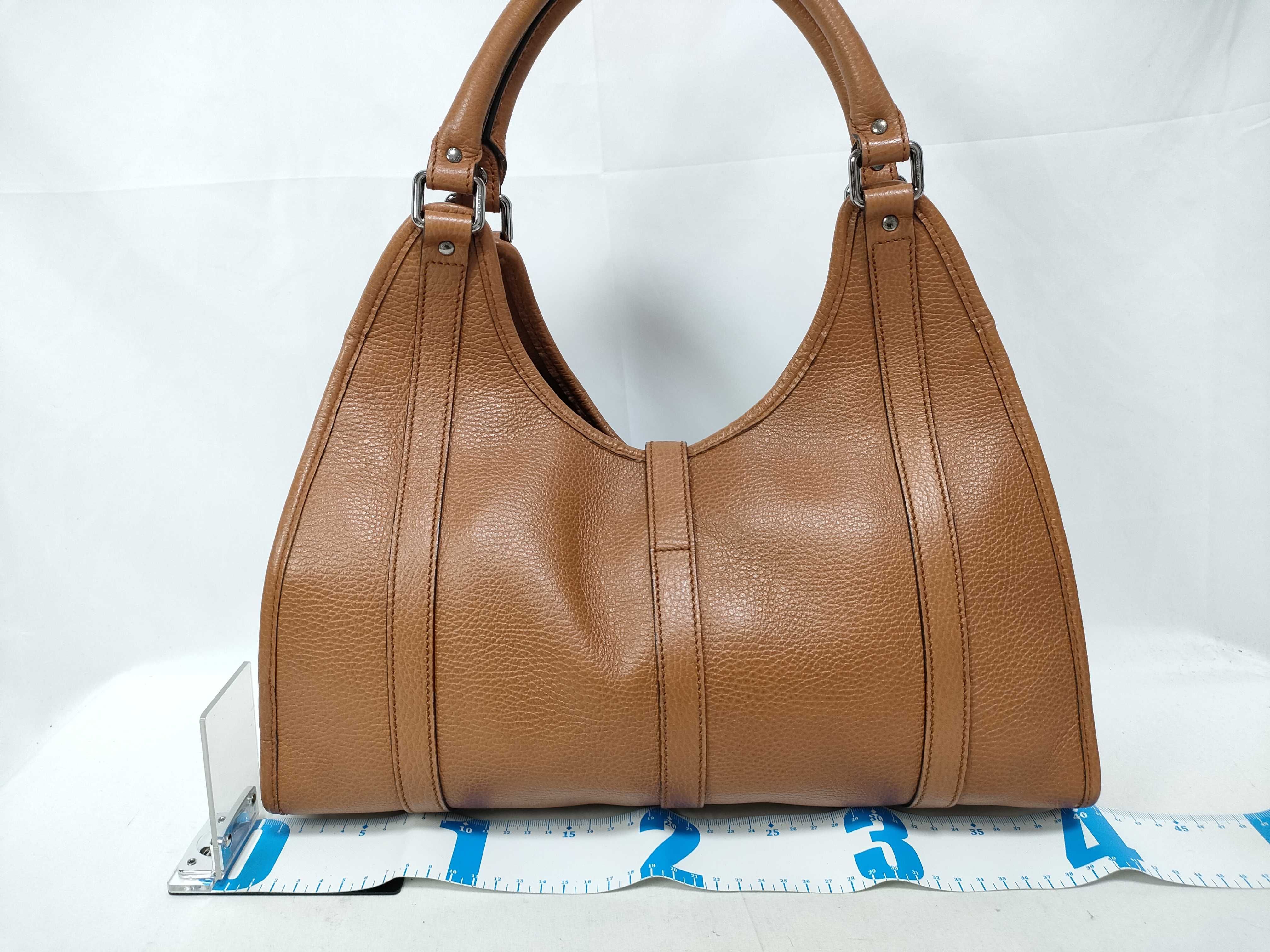Jackie Purple Leather Shoulder Bag — view 2