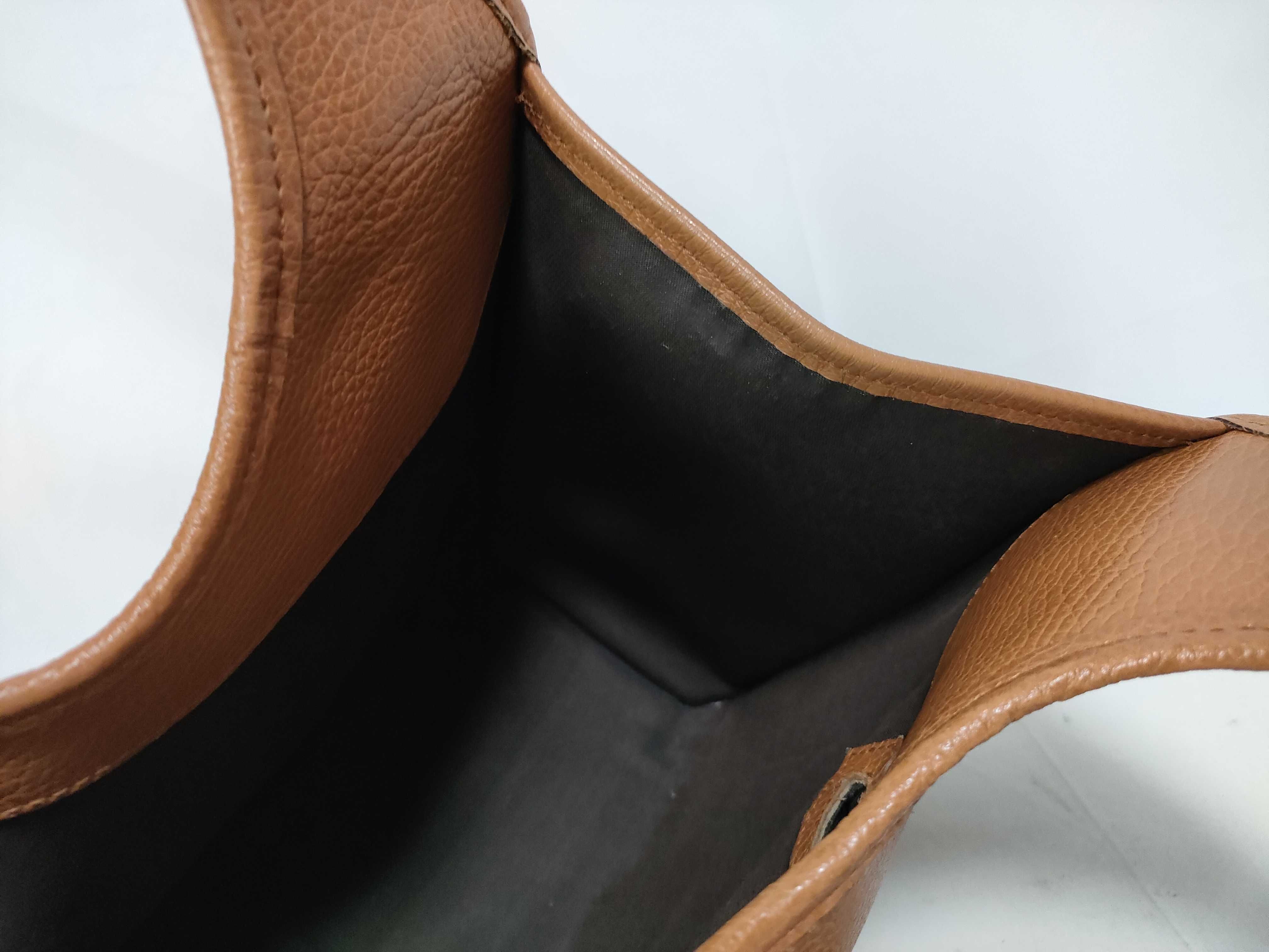 Jackie Purple Leather Shoulder Bag — view 12