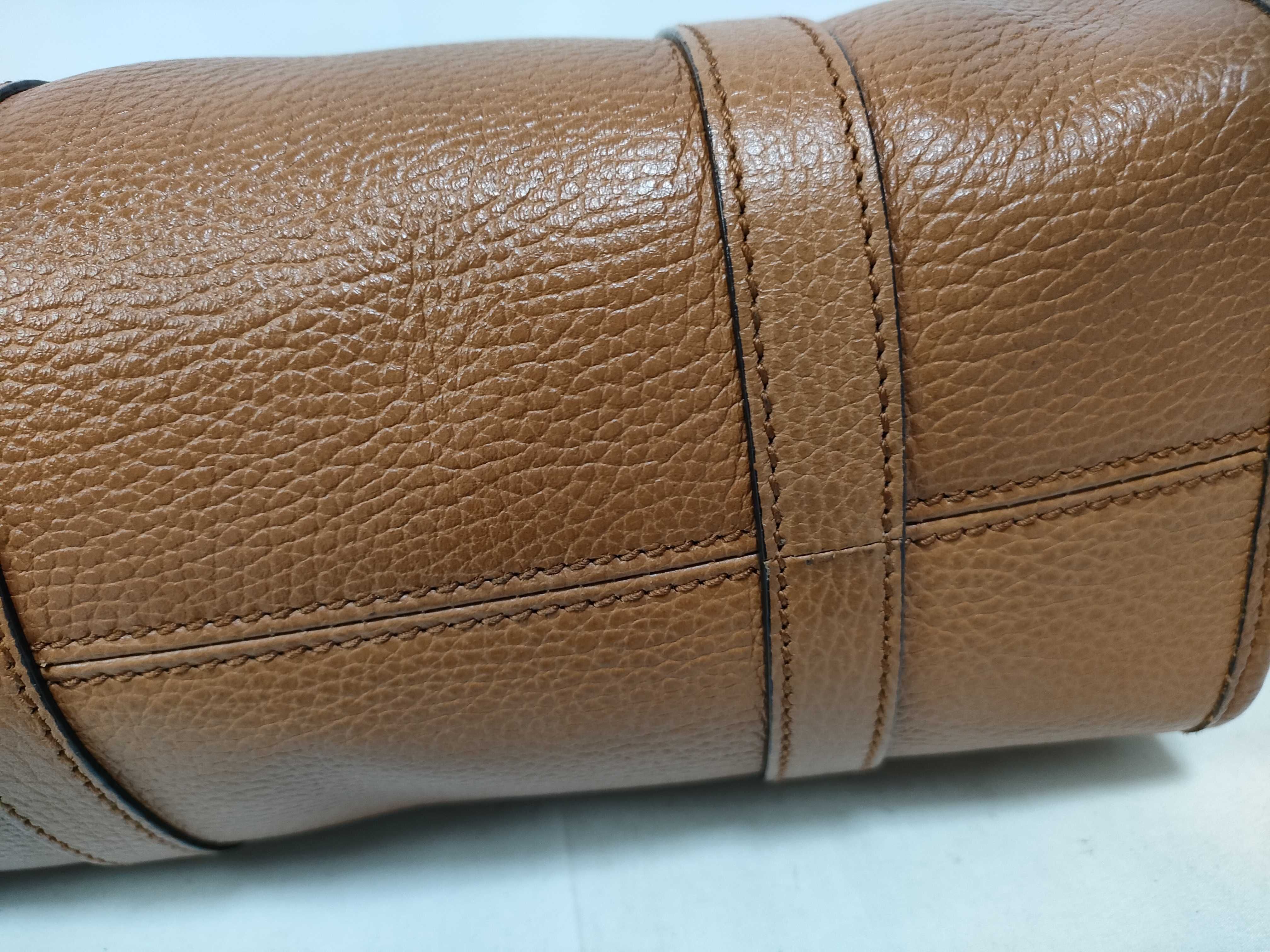 Jackie Purple Leather Shoulder Bag — view 4