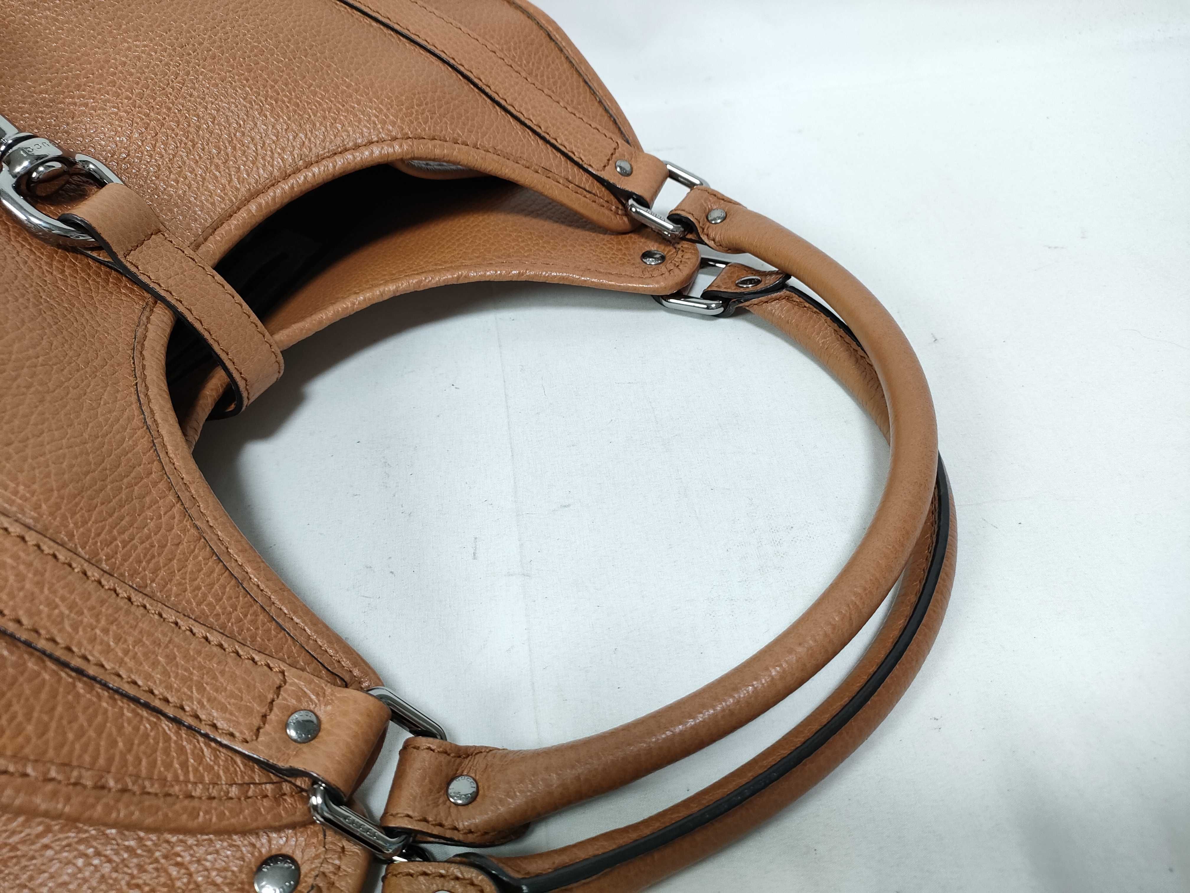 Jackie Purple Leather Shoulder Bag — view 9