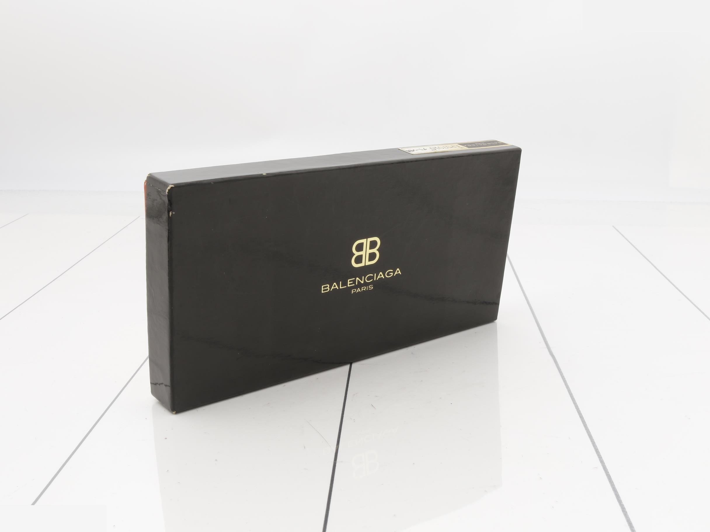 leather long wallet with box — view 5