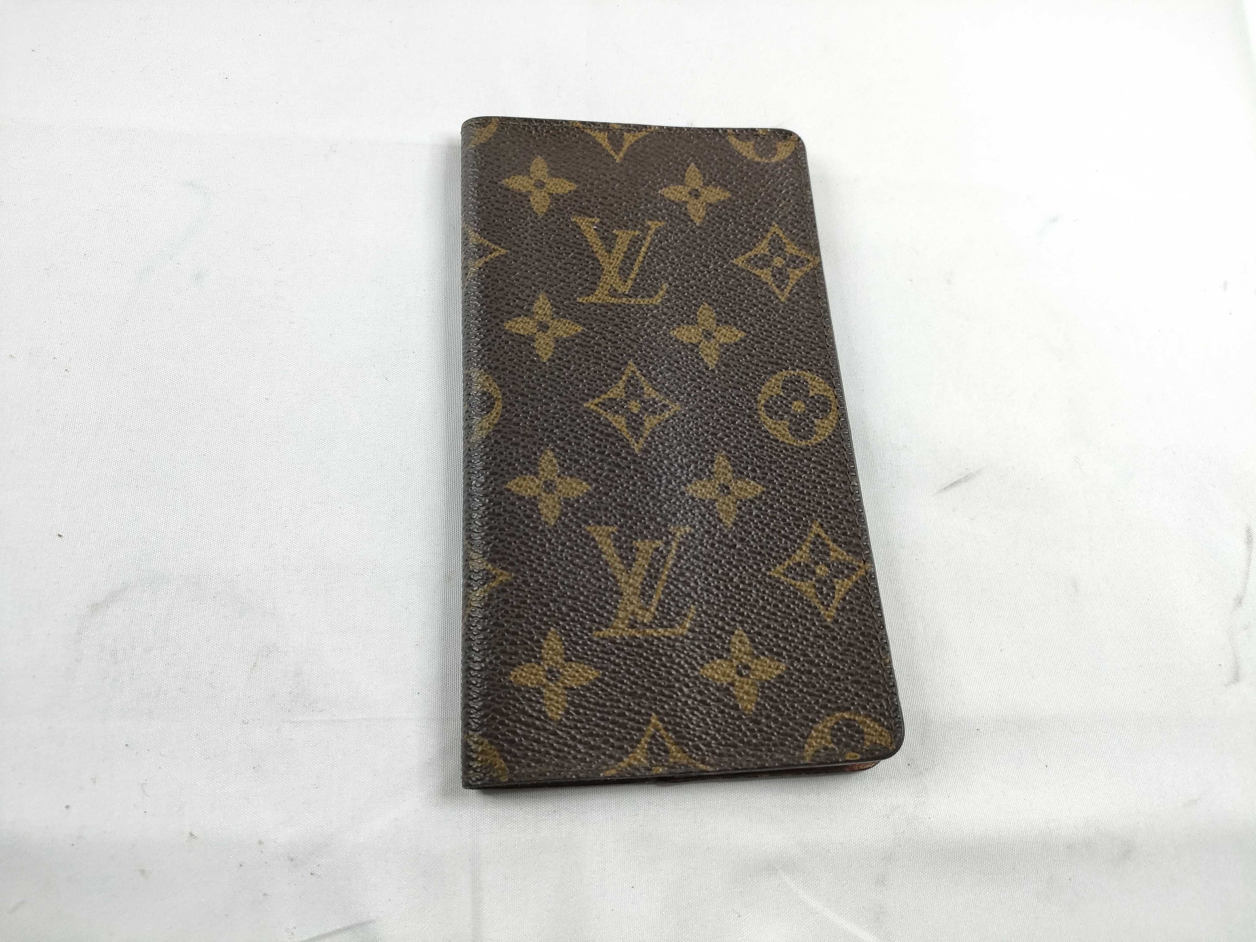 Monogram LV Notebook Cover / PVC Billfold Notebook Cover