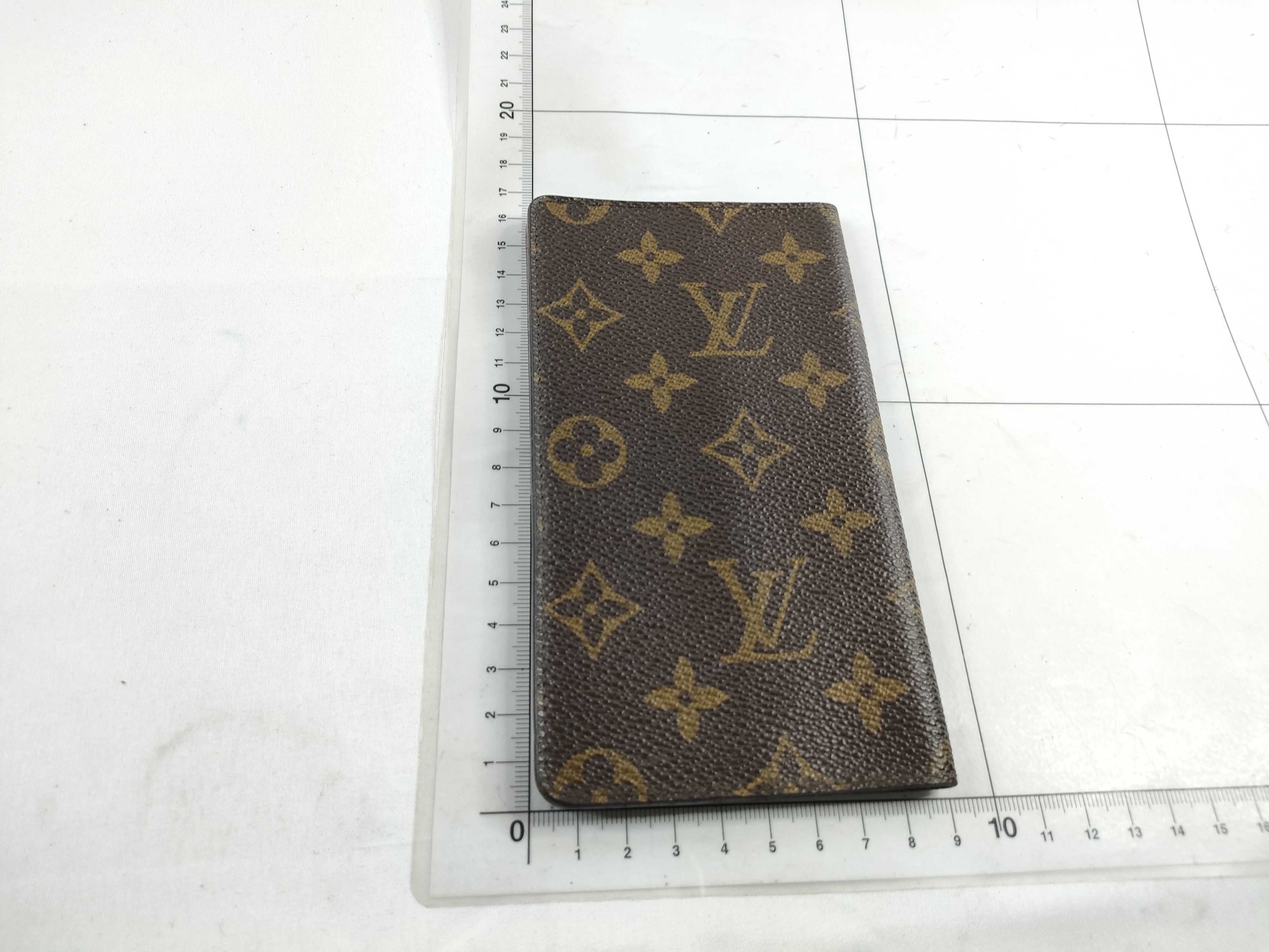 Monogram LV Notebook Cover / PVC Billfold Notebook Cover — view 2