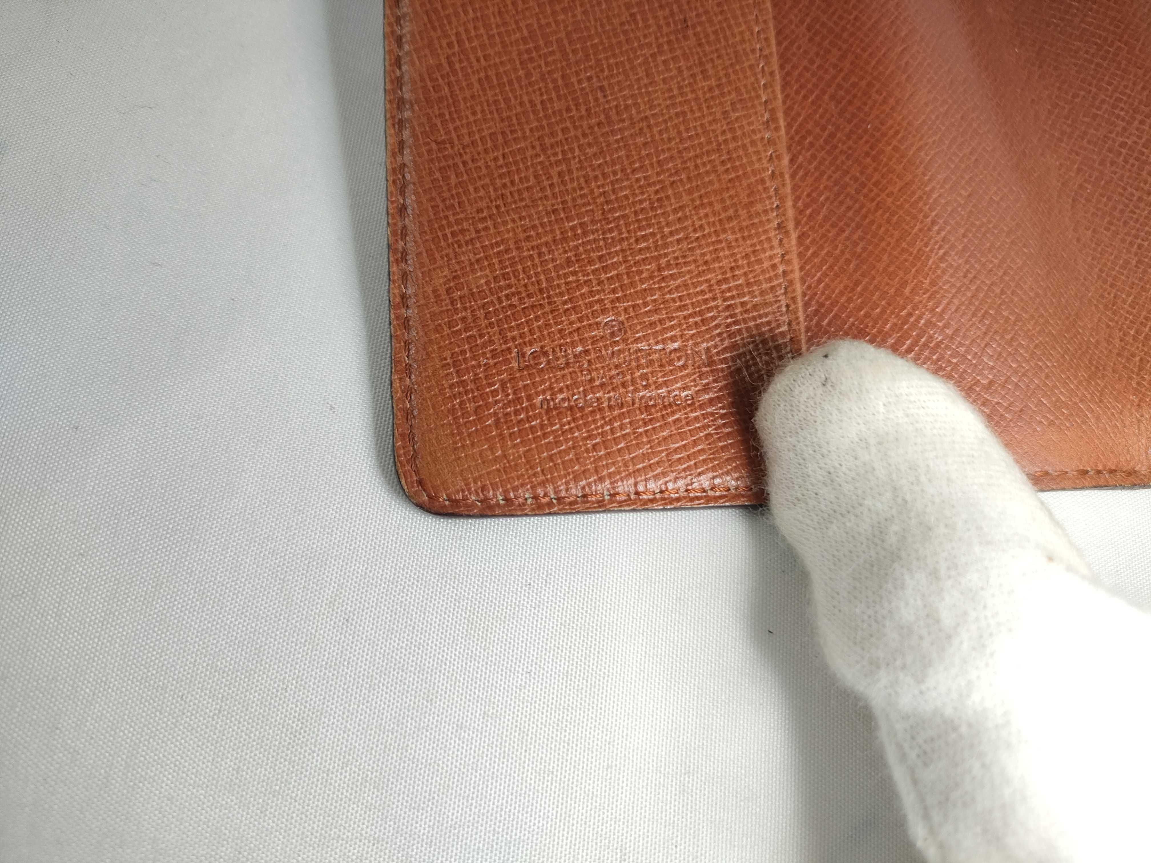 Monogram LV Notebook Cover / PVC Billfold Notebook Cover — view 9