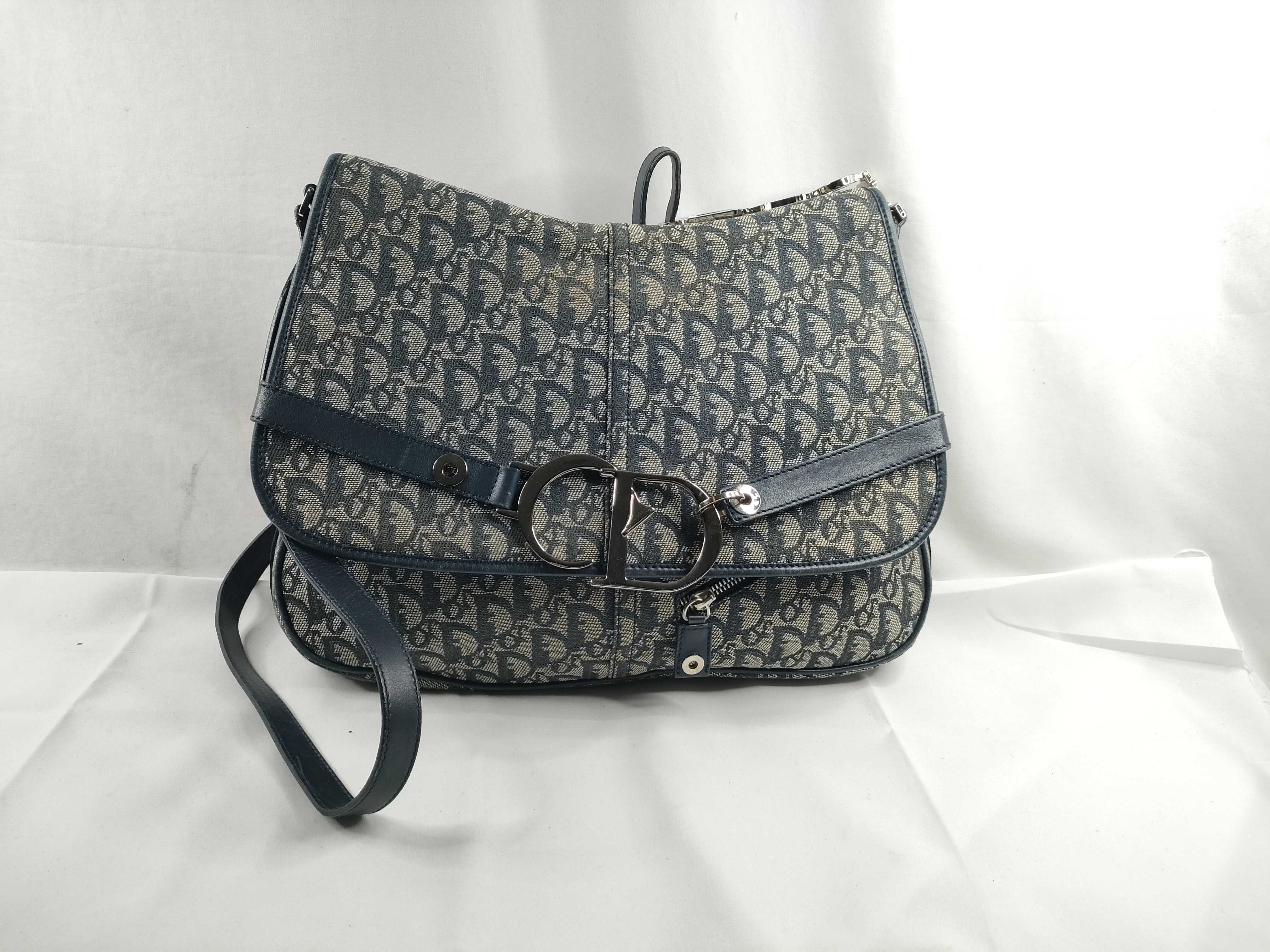 Trotter Christian Dior Trotter CD Hardware Shoulder Bag
