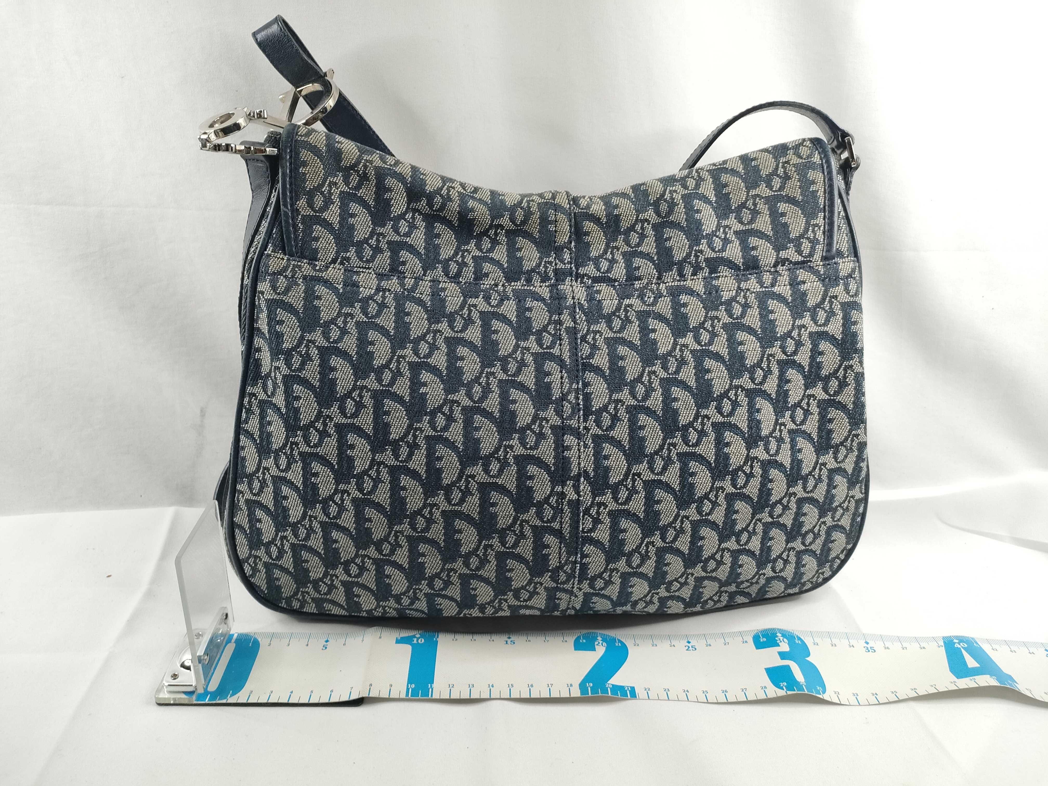 Trotter Christian Dior Trotter CD Hardware Shoulder Bag — view 2