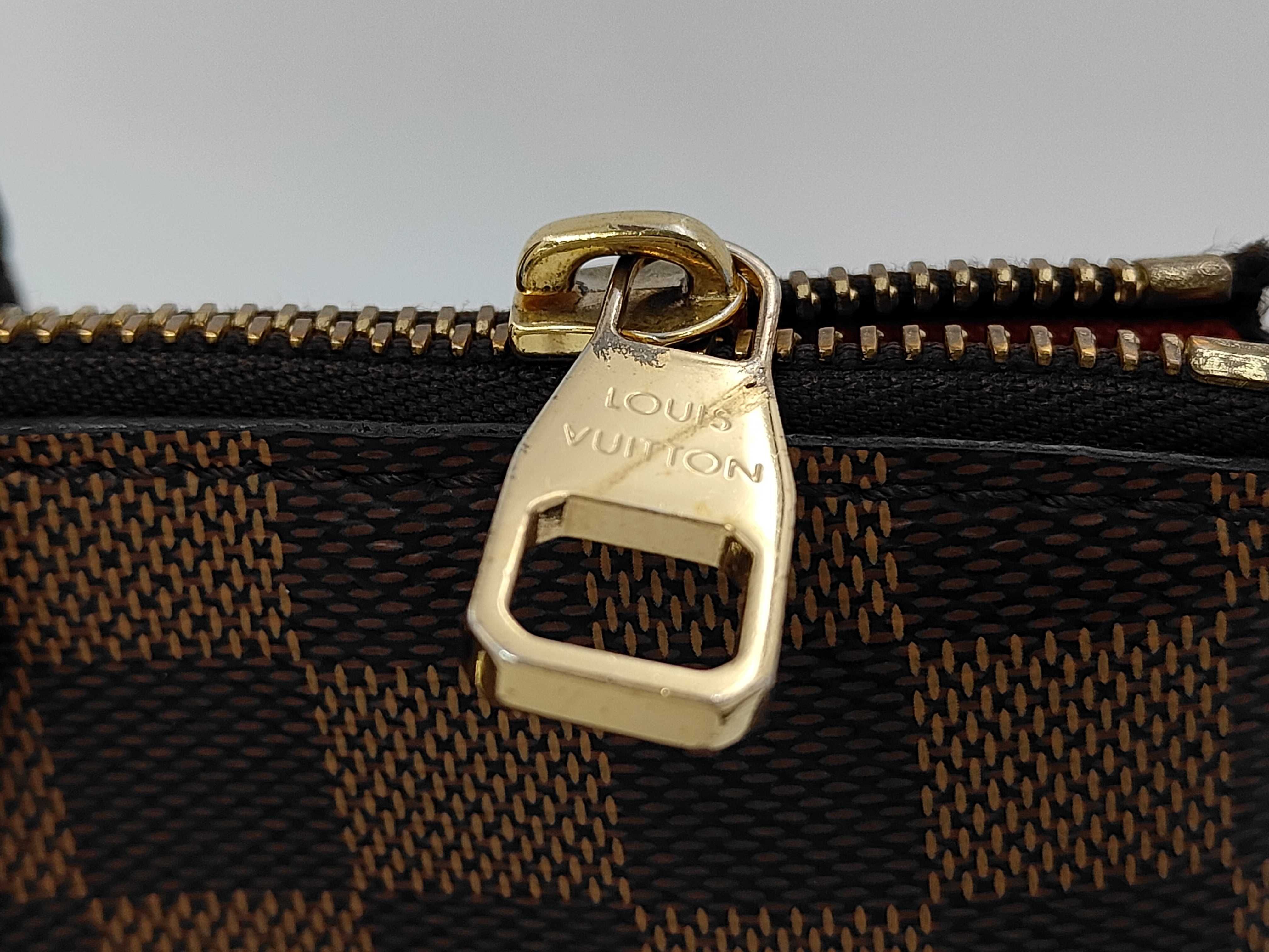 Damier Louis Vuitton Brown Damier Siena PM N41545 2-Way Bag — view 3