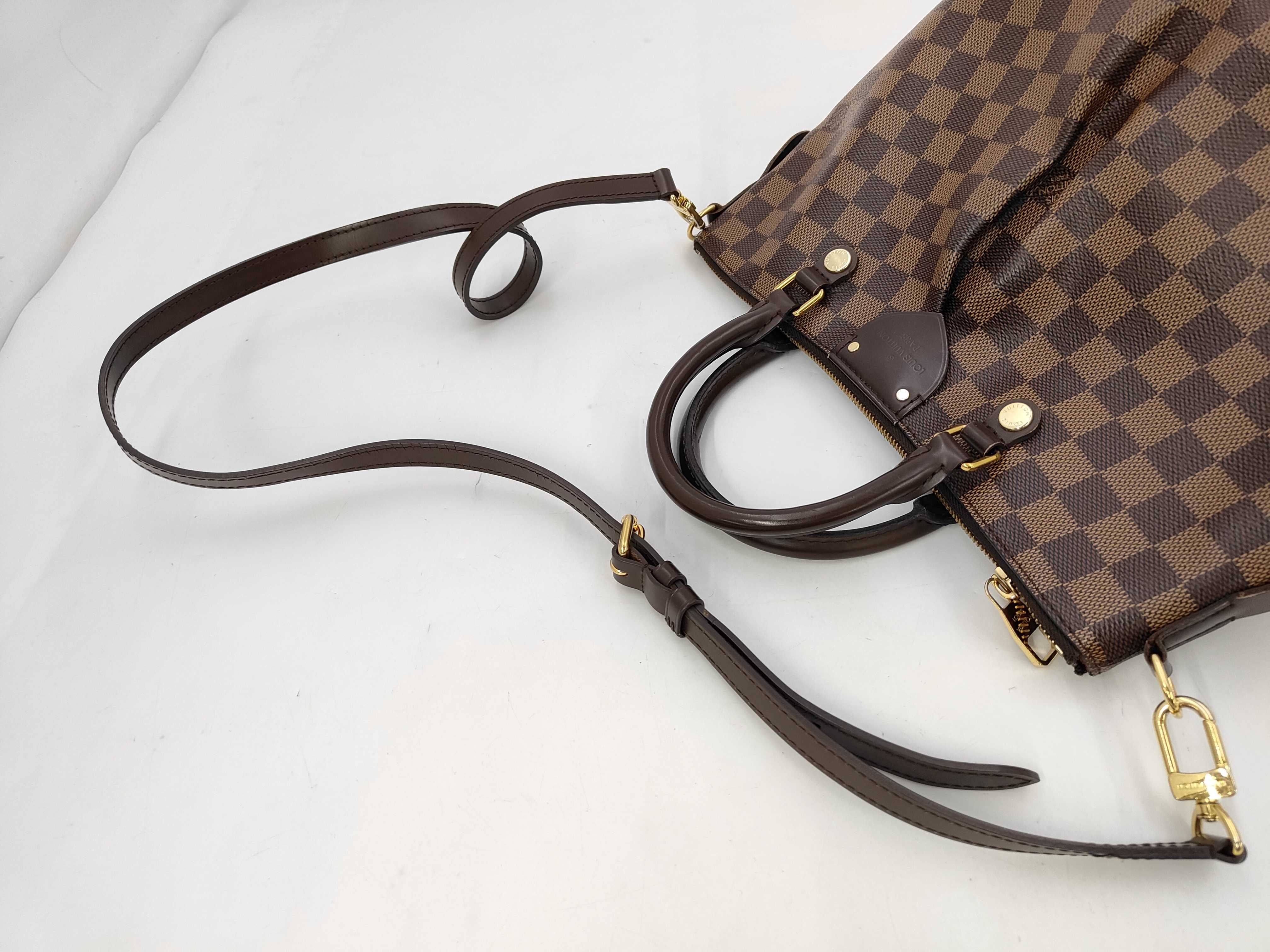 Damier Louis Vuitton Brown Damier Siena PM N41545 2-Way Bag — view 5