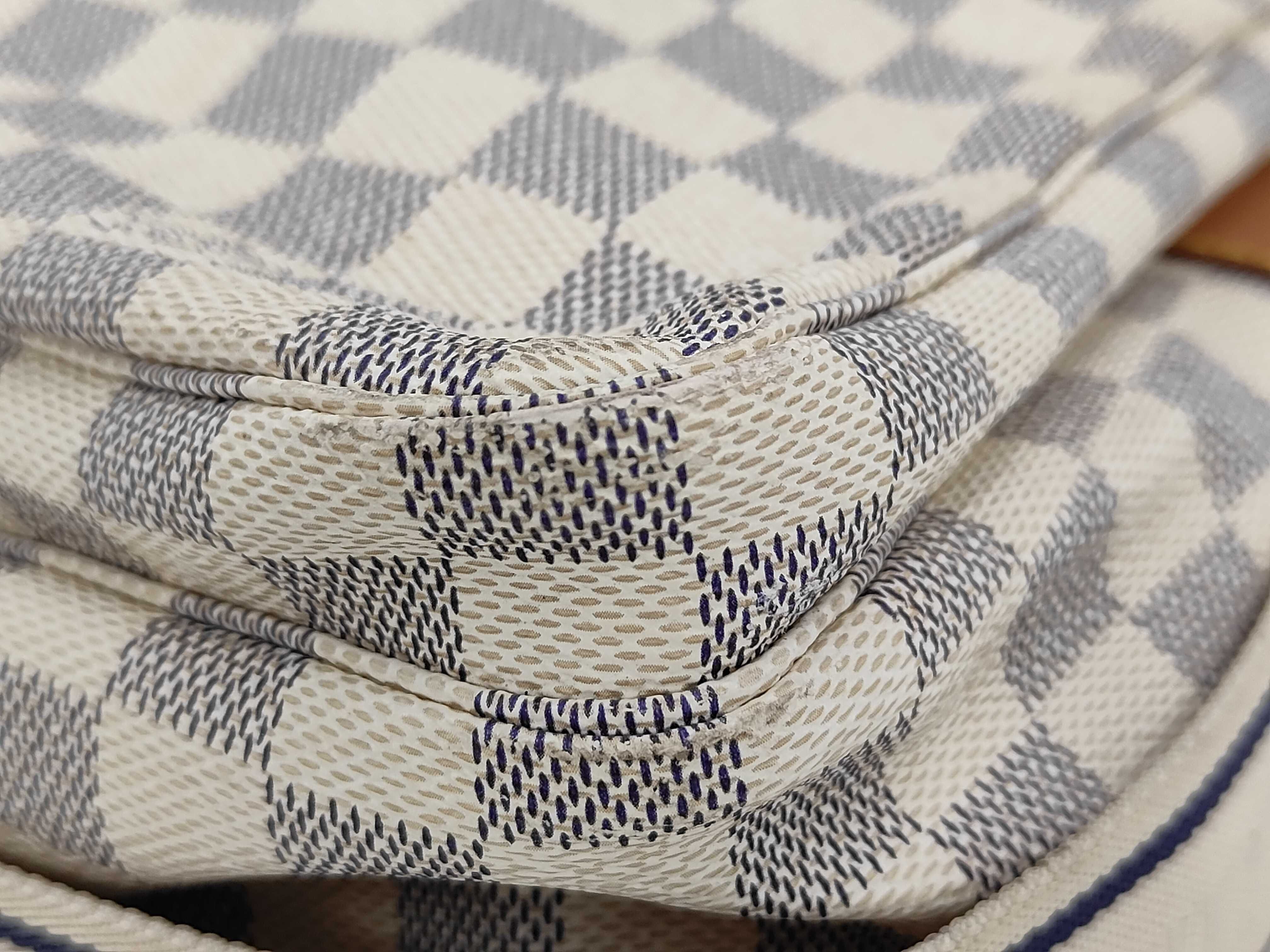 Damier Azur Naviglio Shoulder Bag — view 4