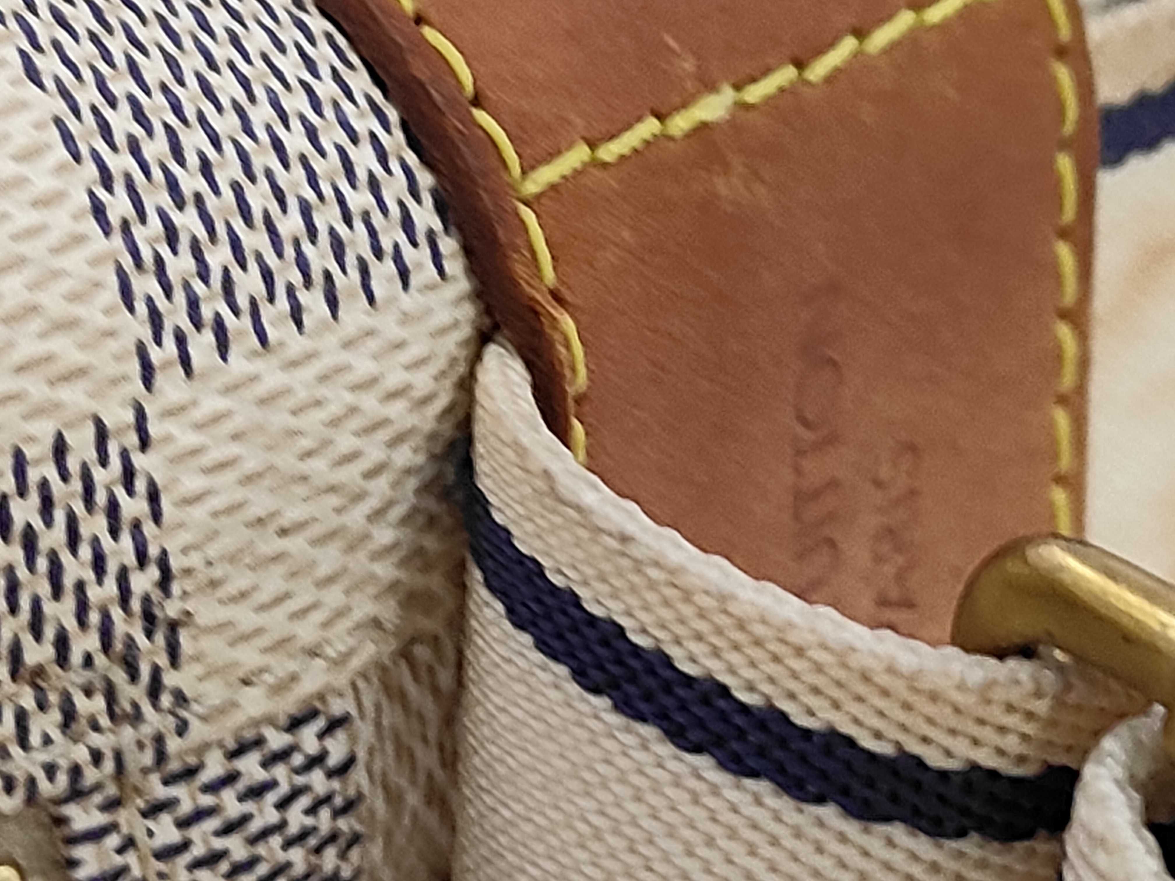 Damier Azur Naviglio Shoulder Bag — view 6