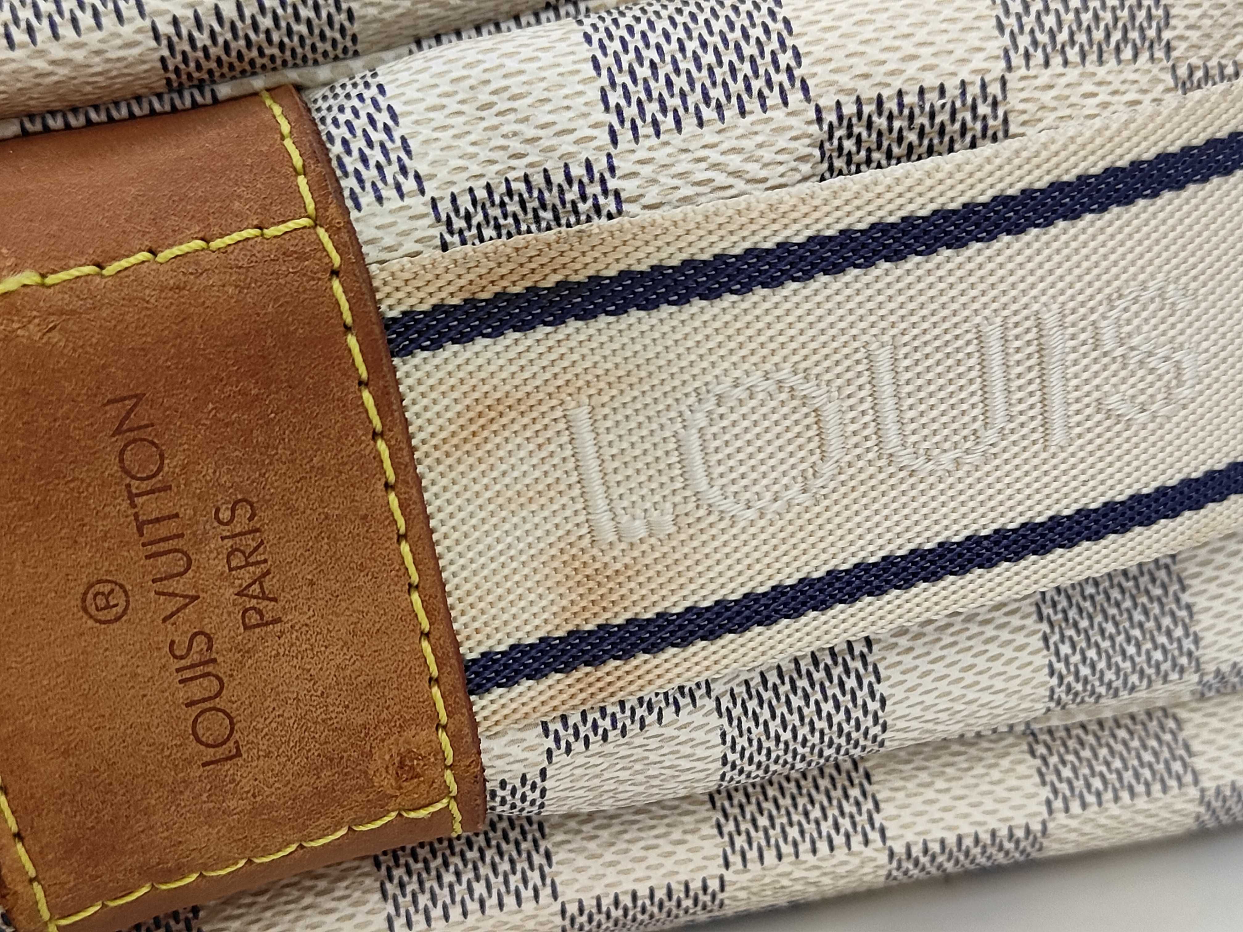 Damier Azur Naviglio Shoulder Bag — view 8