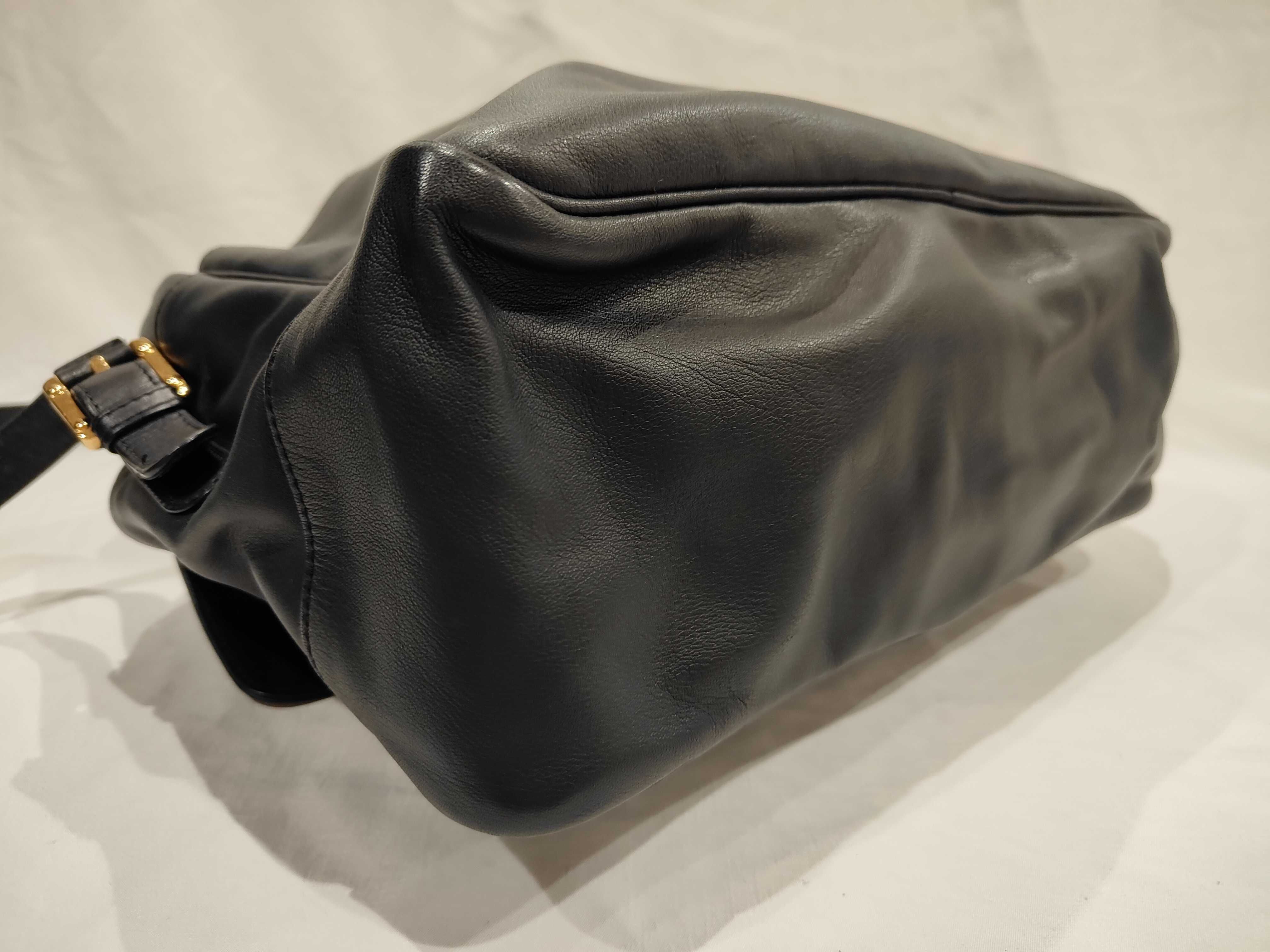 Anagram Leather Shoulder Bag — view 4