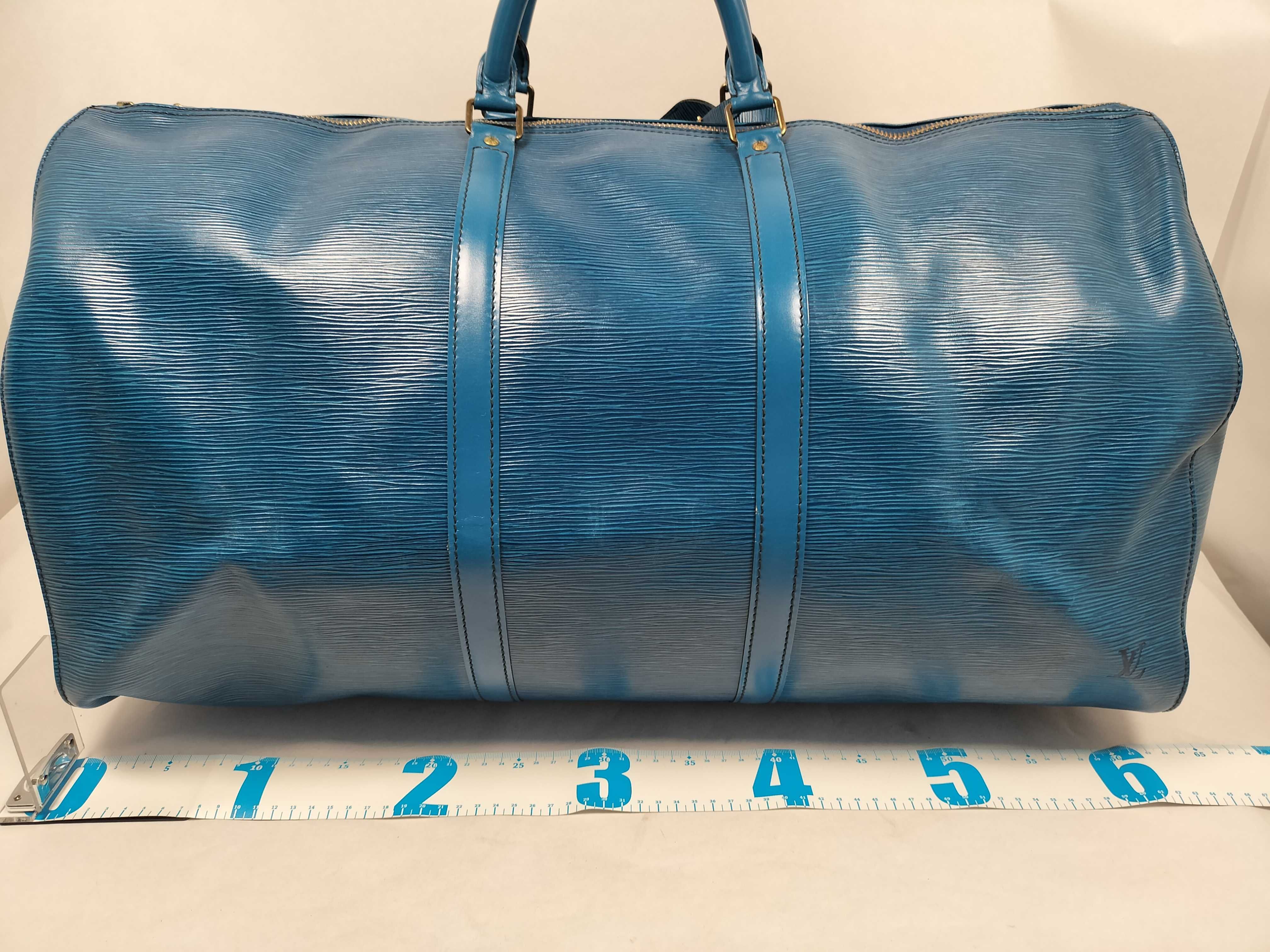 Epi Keepall 60 Epi Louis Vuitton Boston Bag — view 2