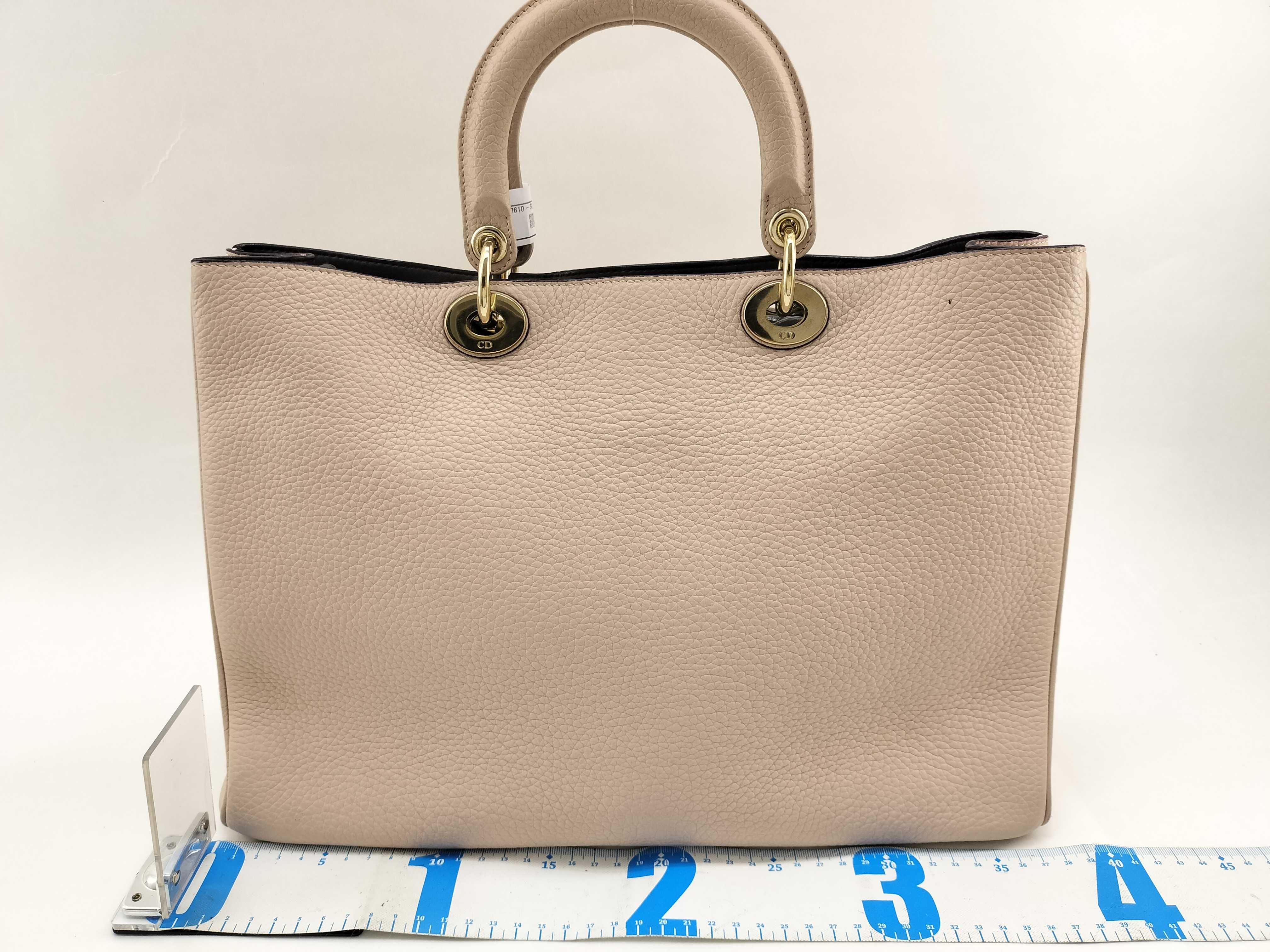 ID - Diorissimo Cow Skin 2-Way Handbag Bag Only #09-MA-0193 Handbag — view 2