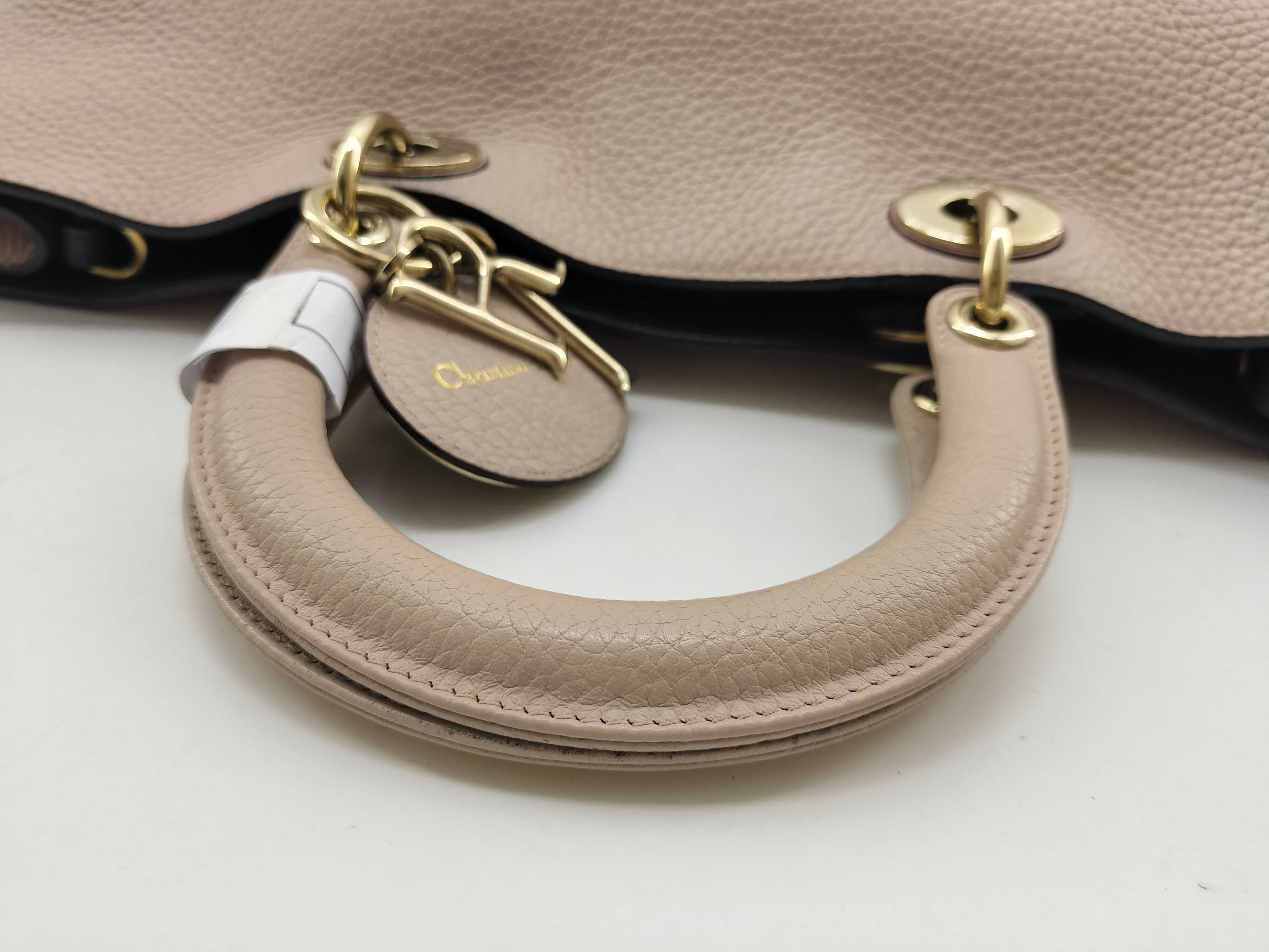 ID - Diorissimo Cow Skin 2-Way Handbag Bag Only #09-MA-0193 Handbag — view 7