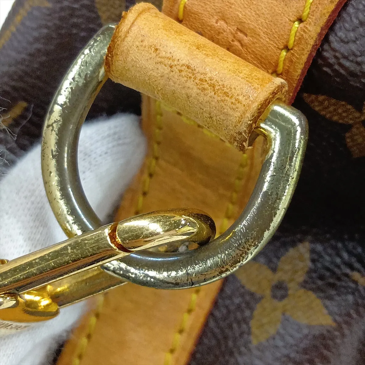 Monogram Speedy Bandoulière 25 M40390 DU1163 Brown with initials — view 13