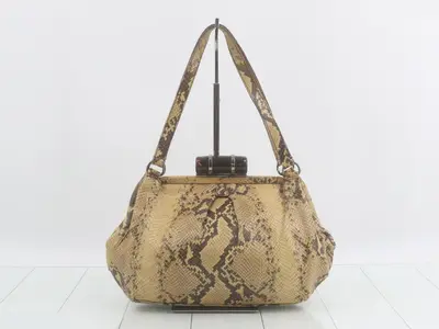 Python shoulder bag