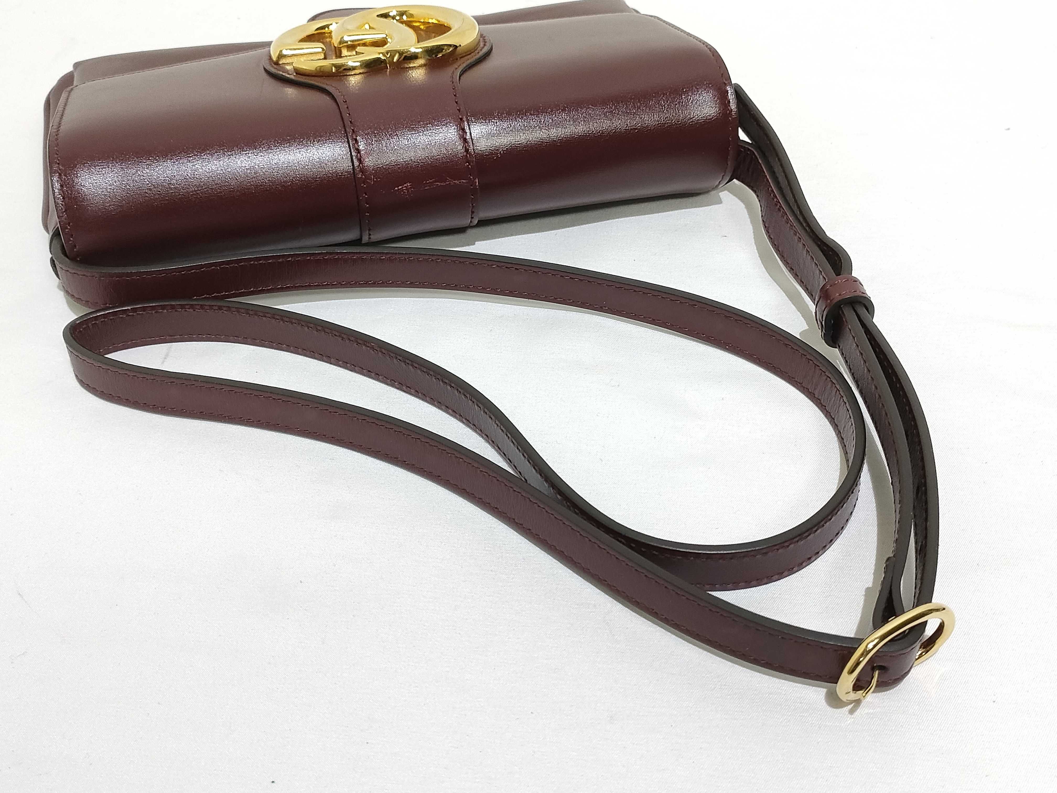 550129 Ally GG Marmont Leather Shoulder Bag — view 3