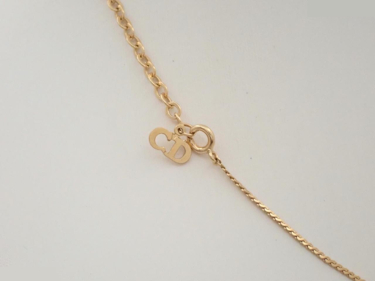 Logo necklace, chain approximately 42cm — view 2