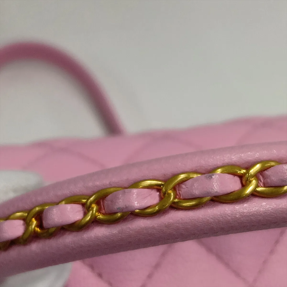 [Individually packaged] Chanel Coco Handle 24 XS Caviar Skin 2-Way Handbag, Pink with Gold Hardware, T253PJ34, Random Plate, A92990 — view 15