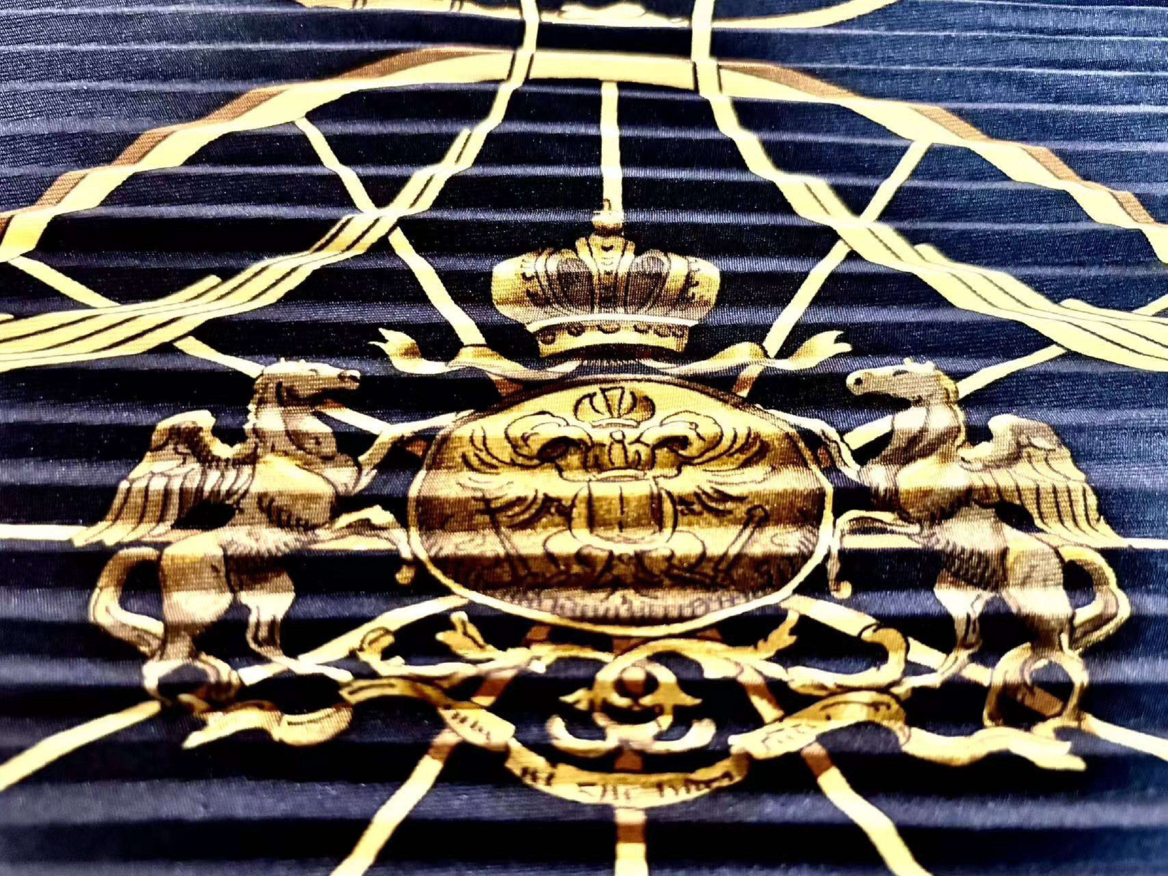 Carre Hermes Pleated Carre Scarf Other Accessories — view 4