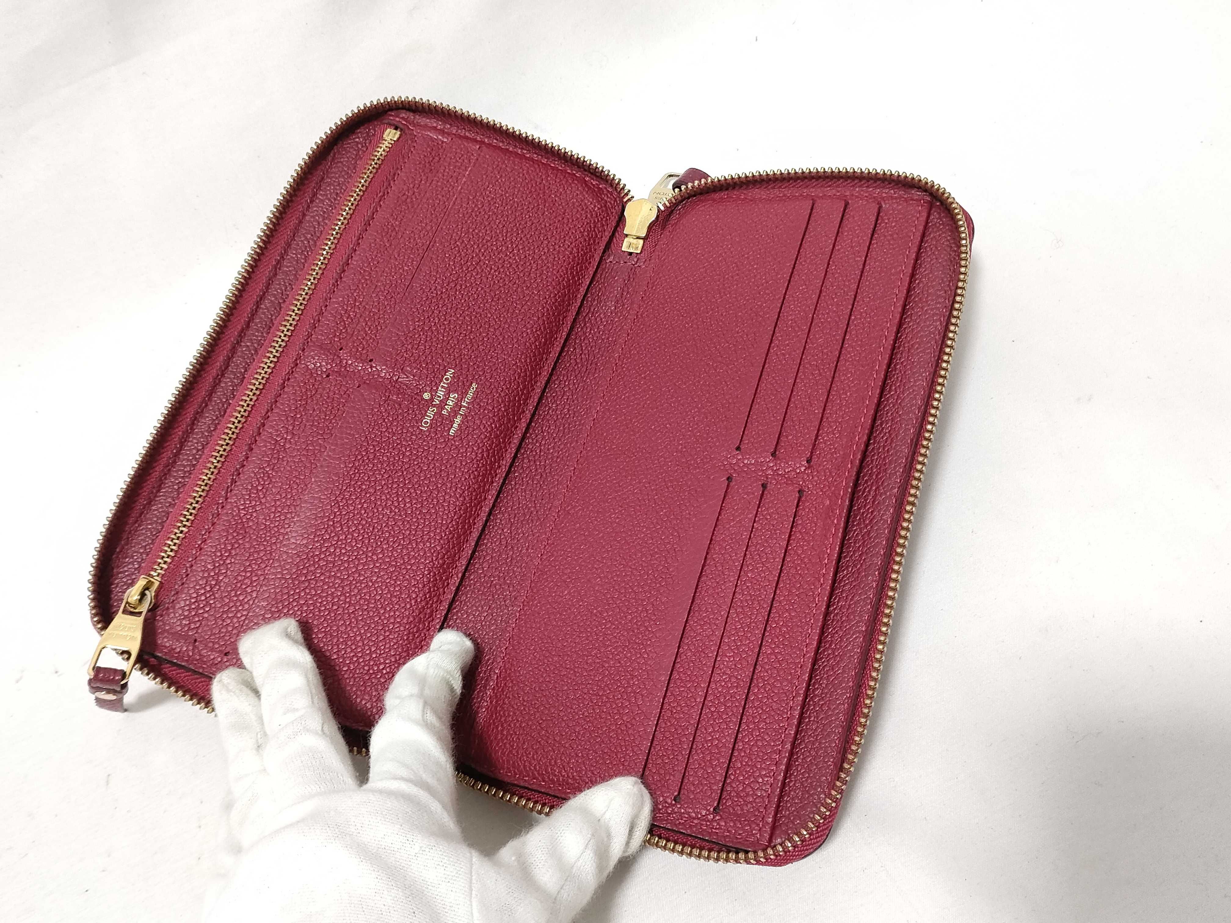 Monogram Empreinte Round Zip Wallet — view 11