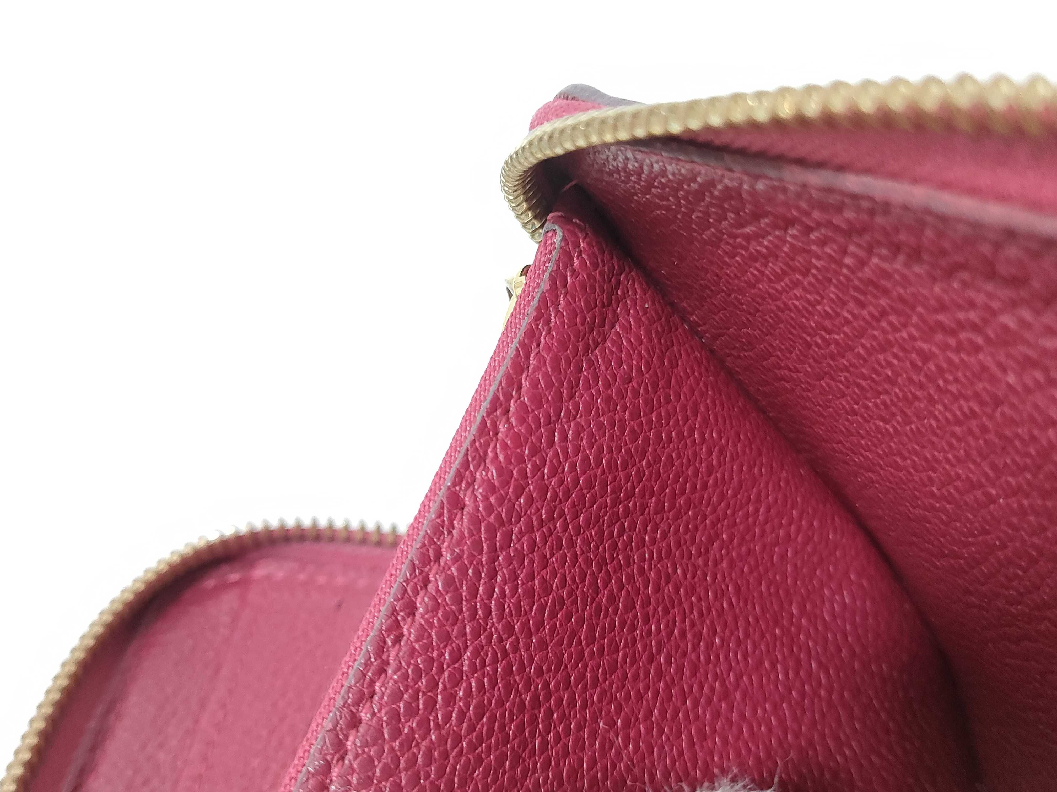 Monogram Empreinte Round Zip Wallet — view 9