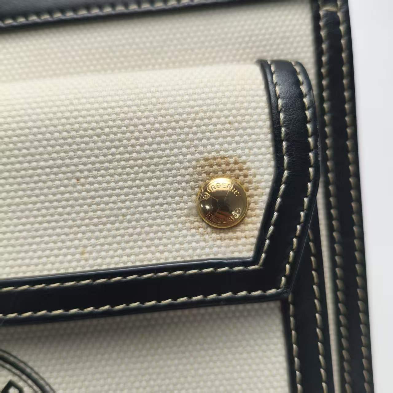 【*Shipped from: China*】BURBERRY Pocket Canvas Shoulder Bag — view 8