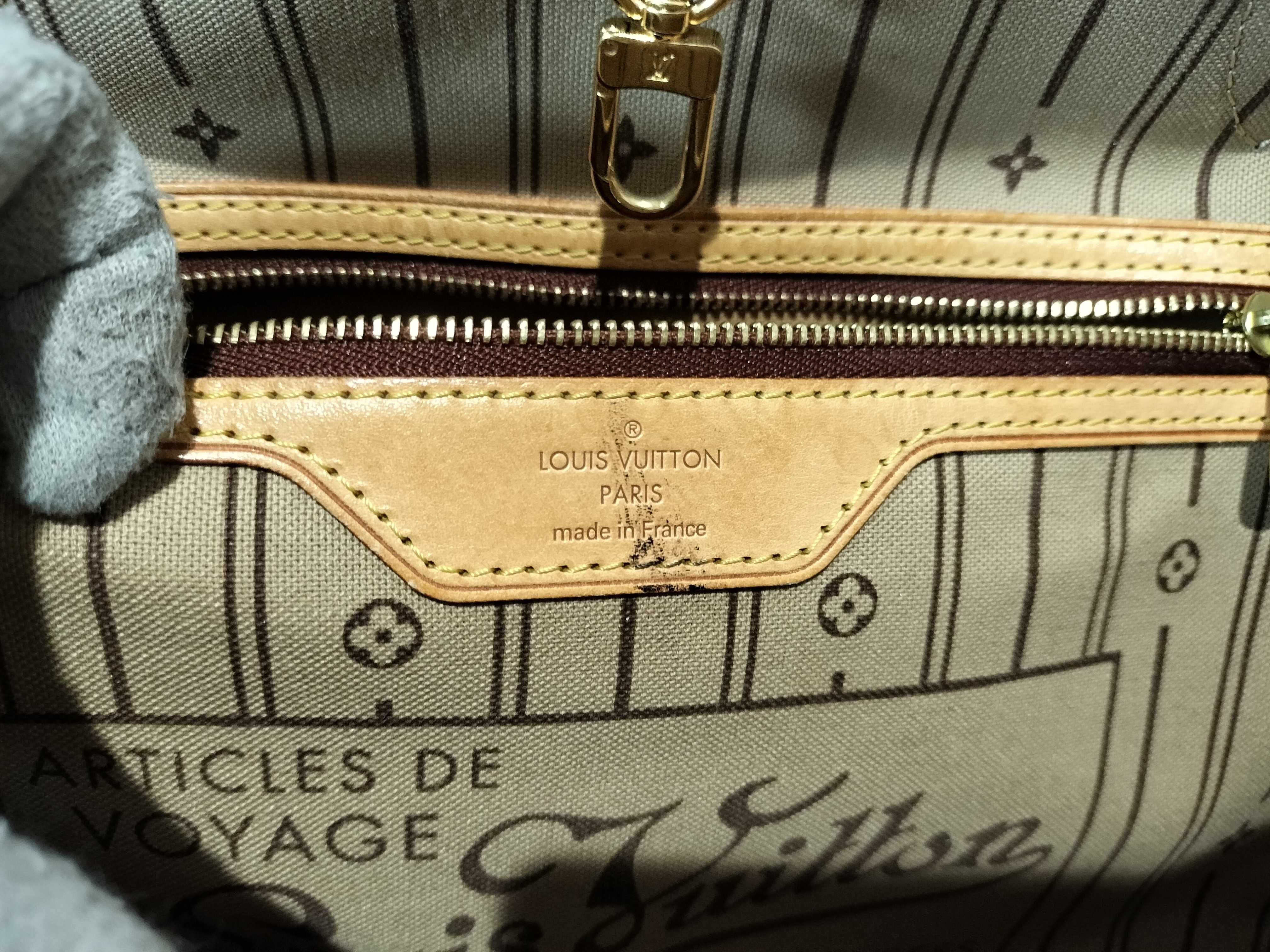 Monogram M40156 Neverfull MM (old model) tote bag — view 11