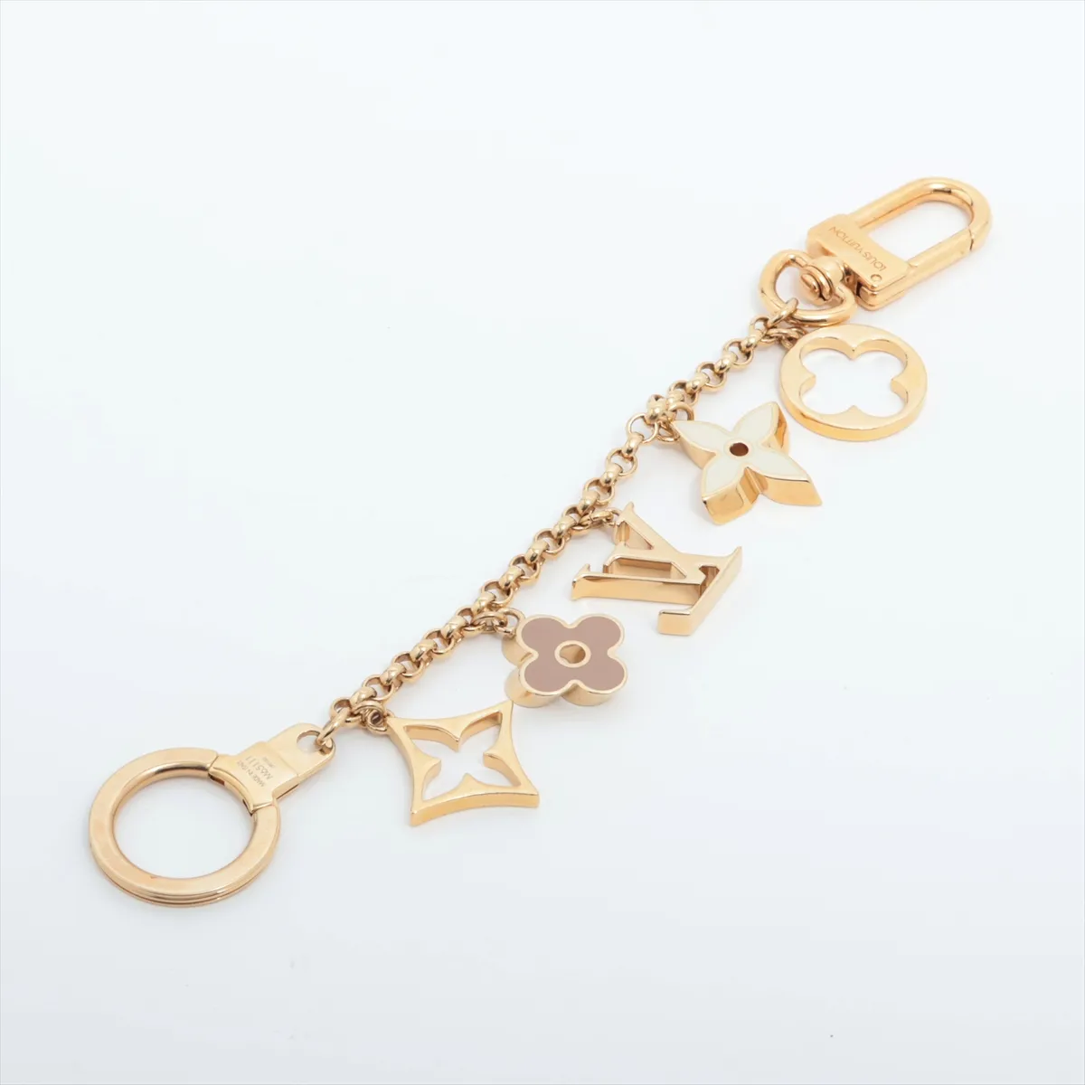 M65111 Fleur de Monogram DP0185 Charm GP Gold — view 2