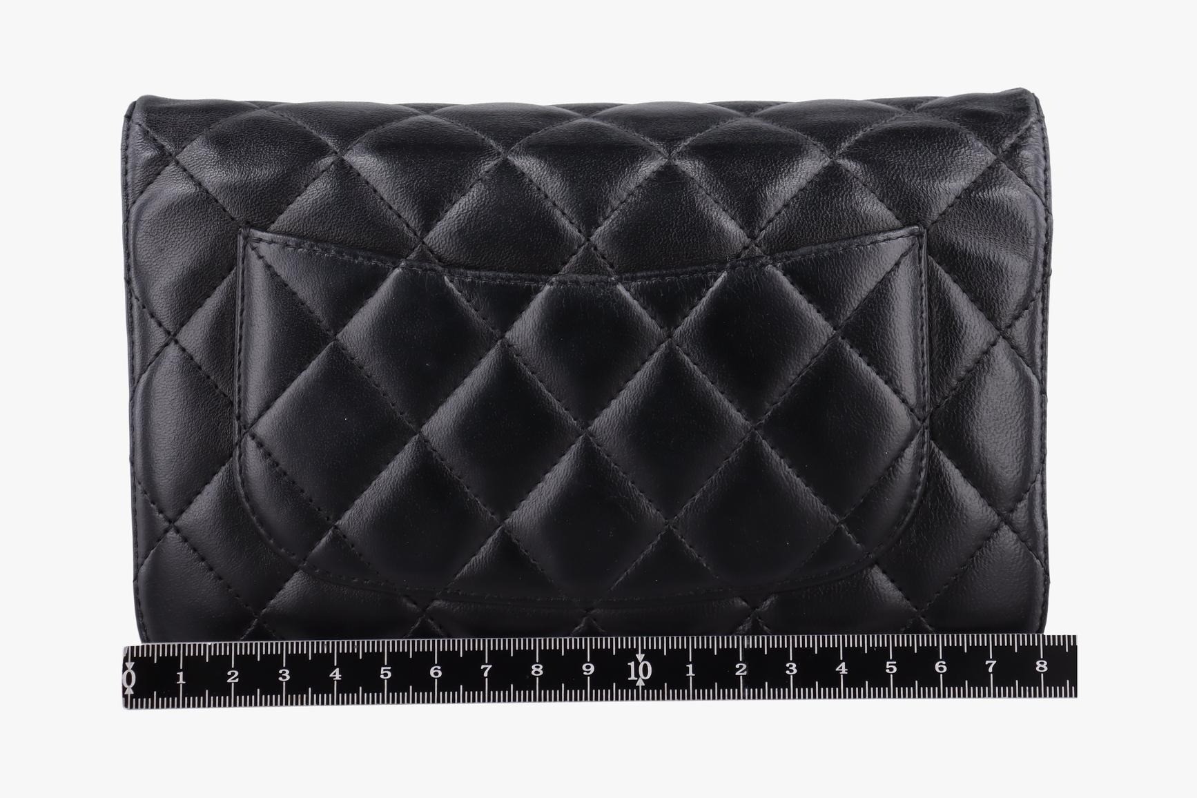 Matelassé Coco Mark Lambskin Black — view 2