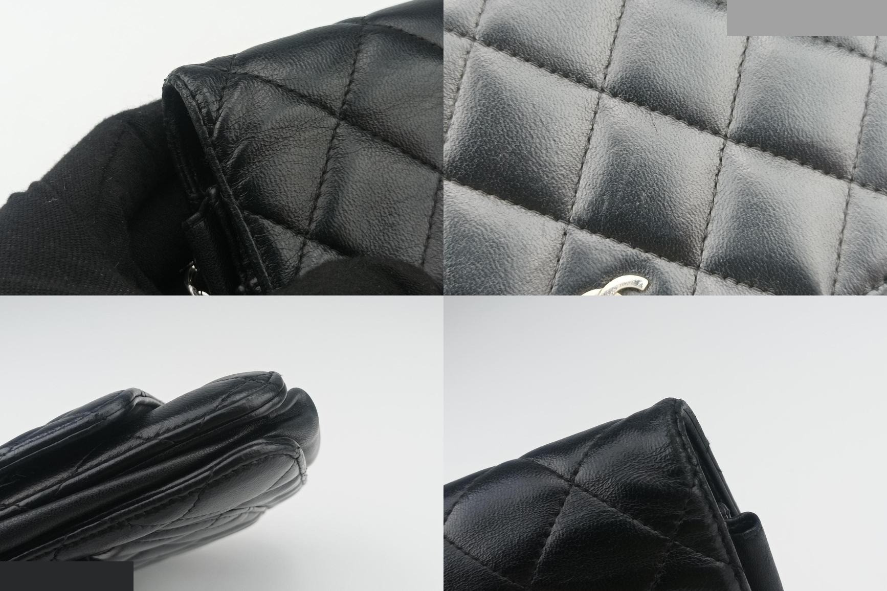 Matelassé Coco Mark Lambskin Black — view 10