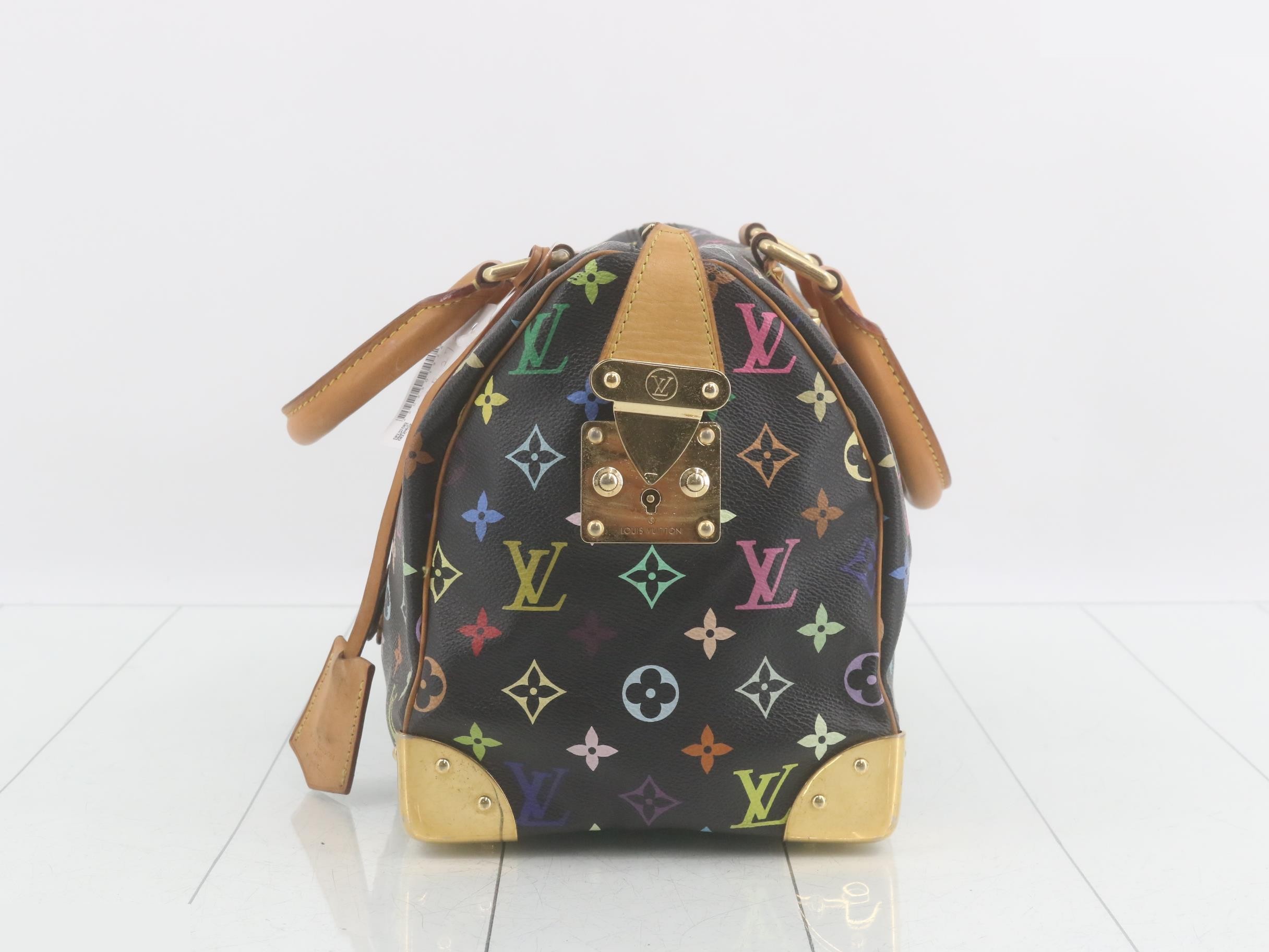 Monogram Multicolor Speedy 30 Noir Handbag — view 3