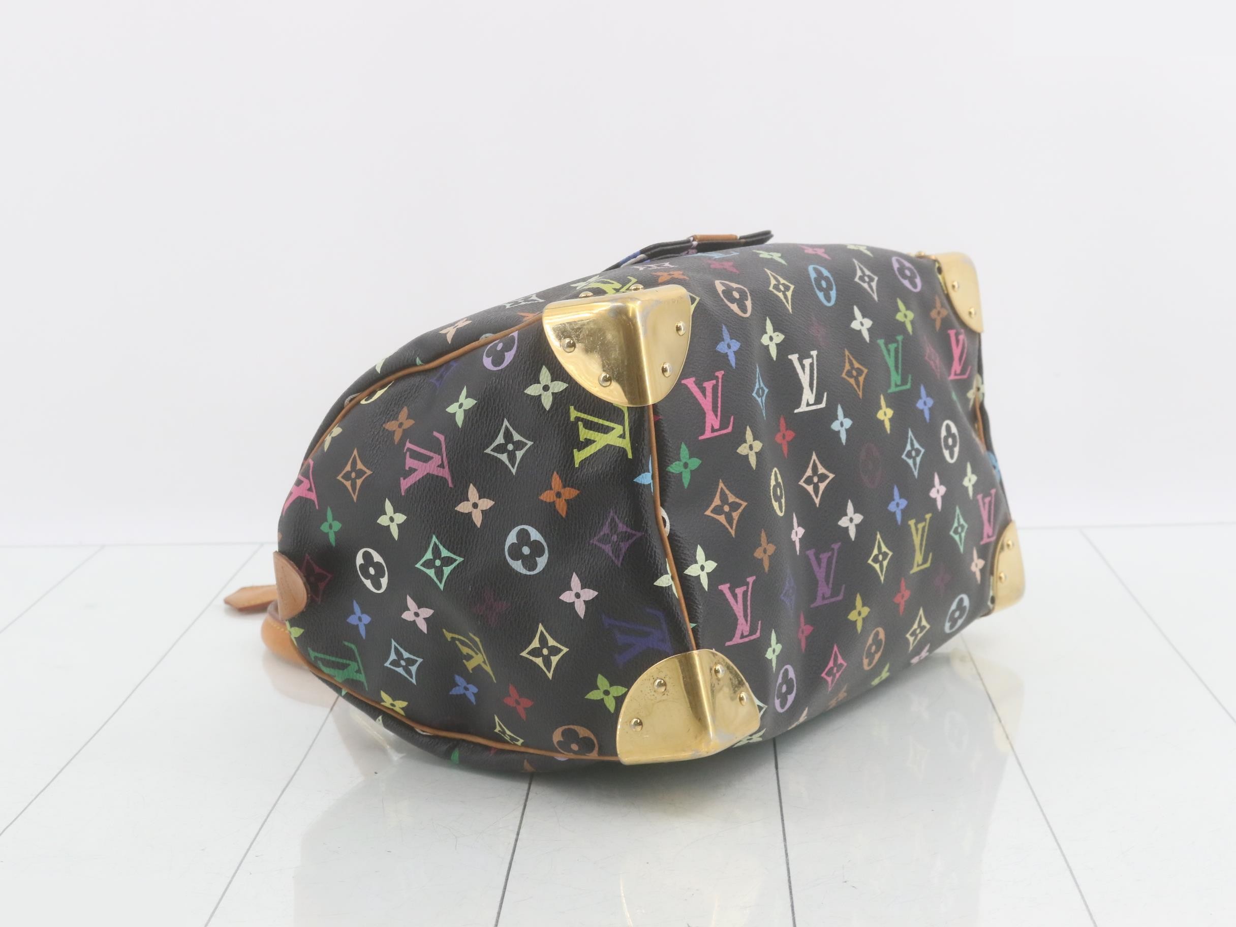 Monogram Multicolor Speedy 30 Noir Handbag — view 5