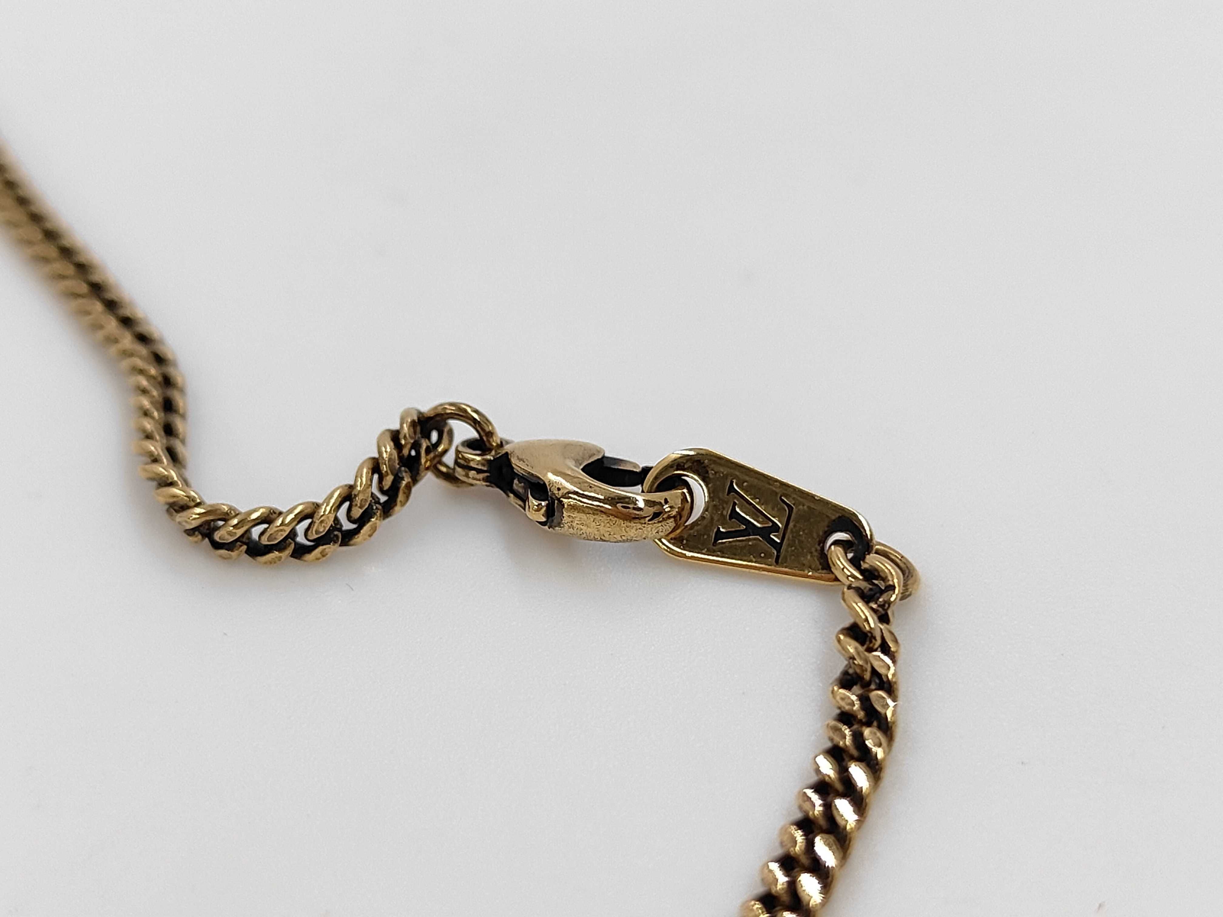 Collier Squared Gold Necklace — view 4