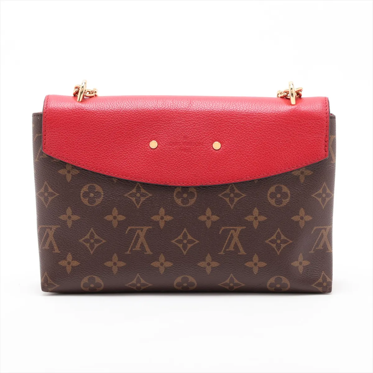 Monogram x Taurillon Samplace M43713 CA3118 Brown x Red — view 2